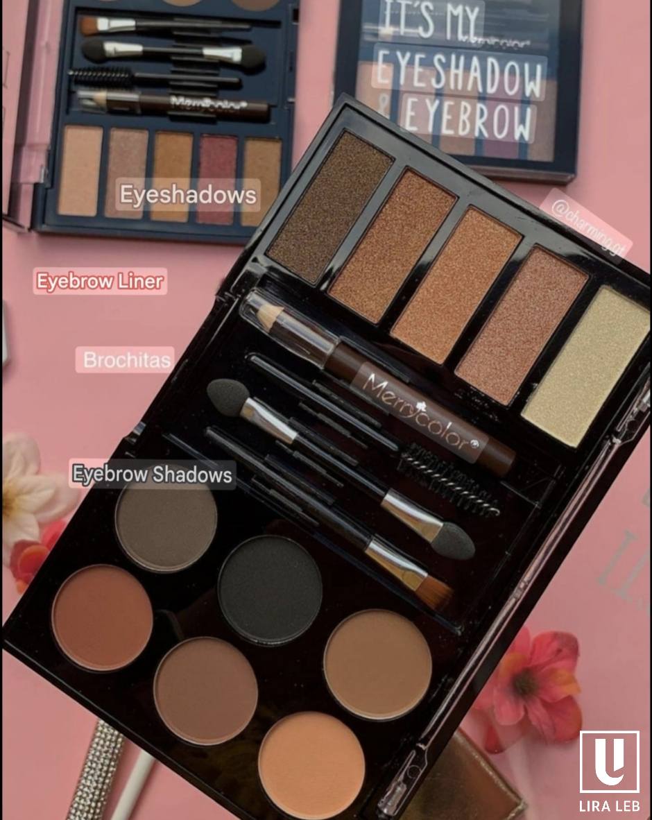 Merry Color Eyeshadow Eyebrow Palette