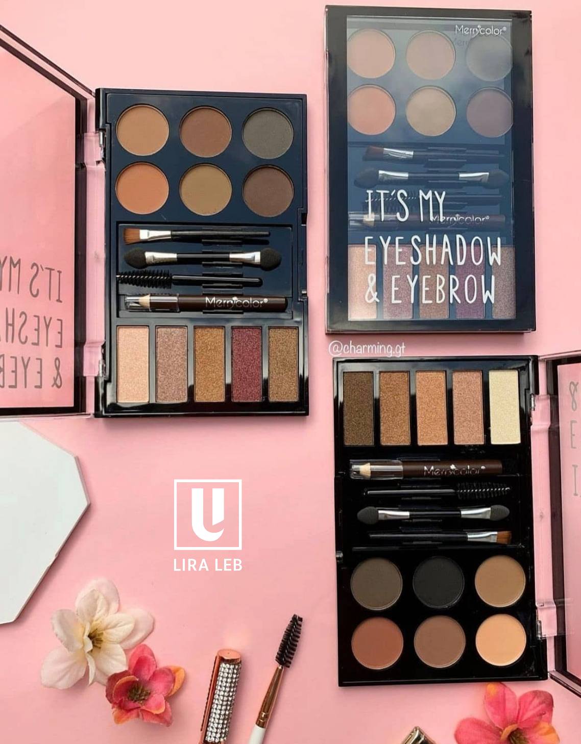 Merry Color Eyeshadow Eyebrow Palette
