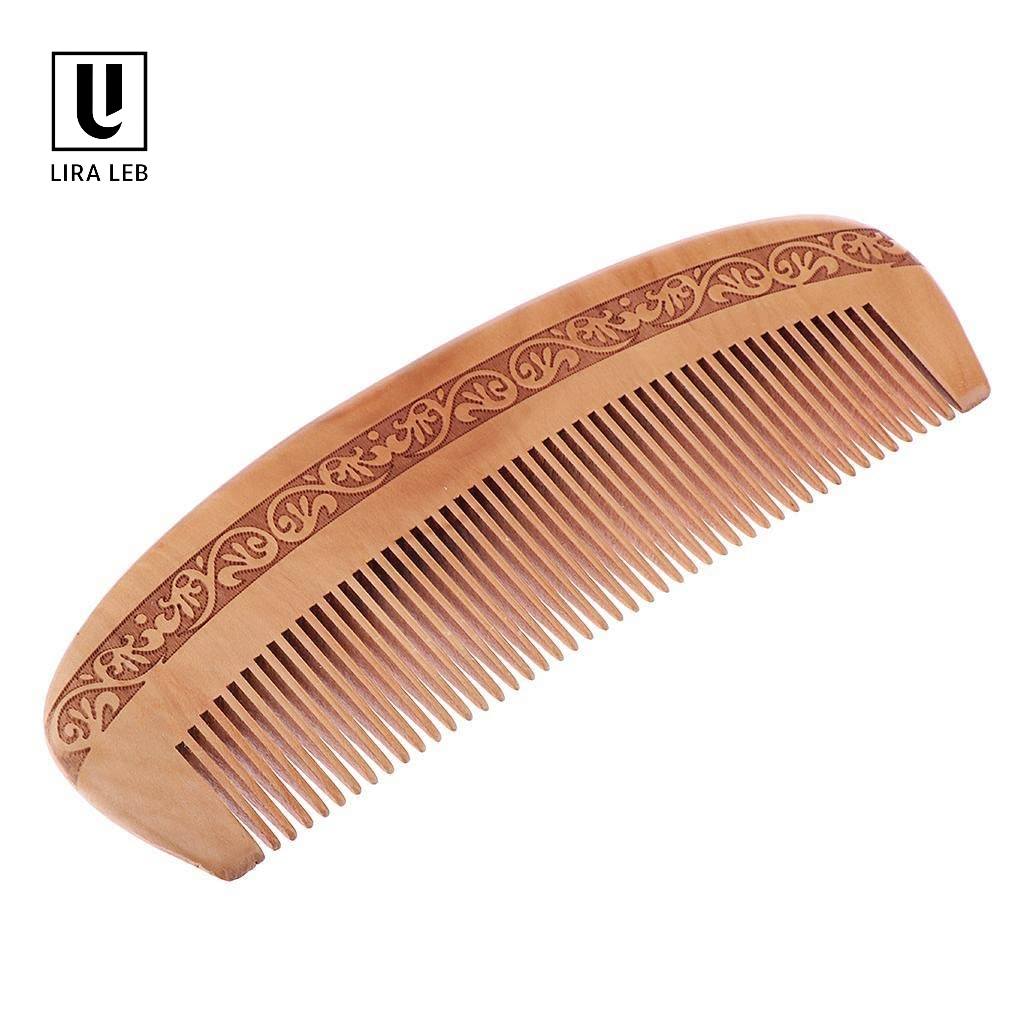 Natural Wood Bamboo Hair Comb Organic
