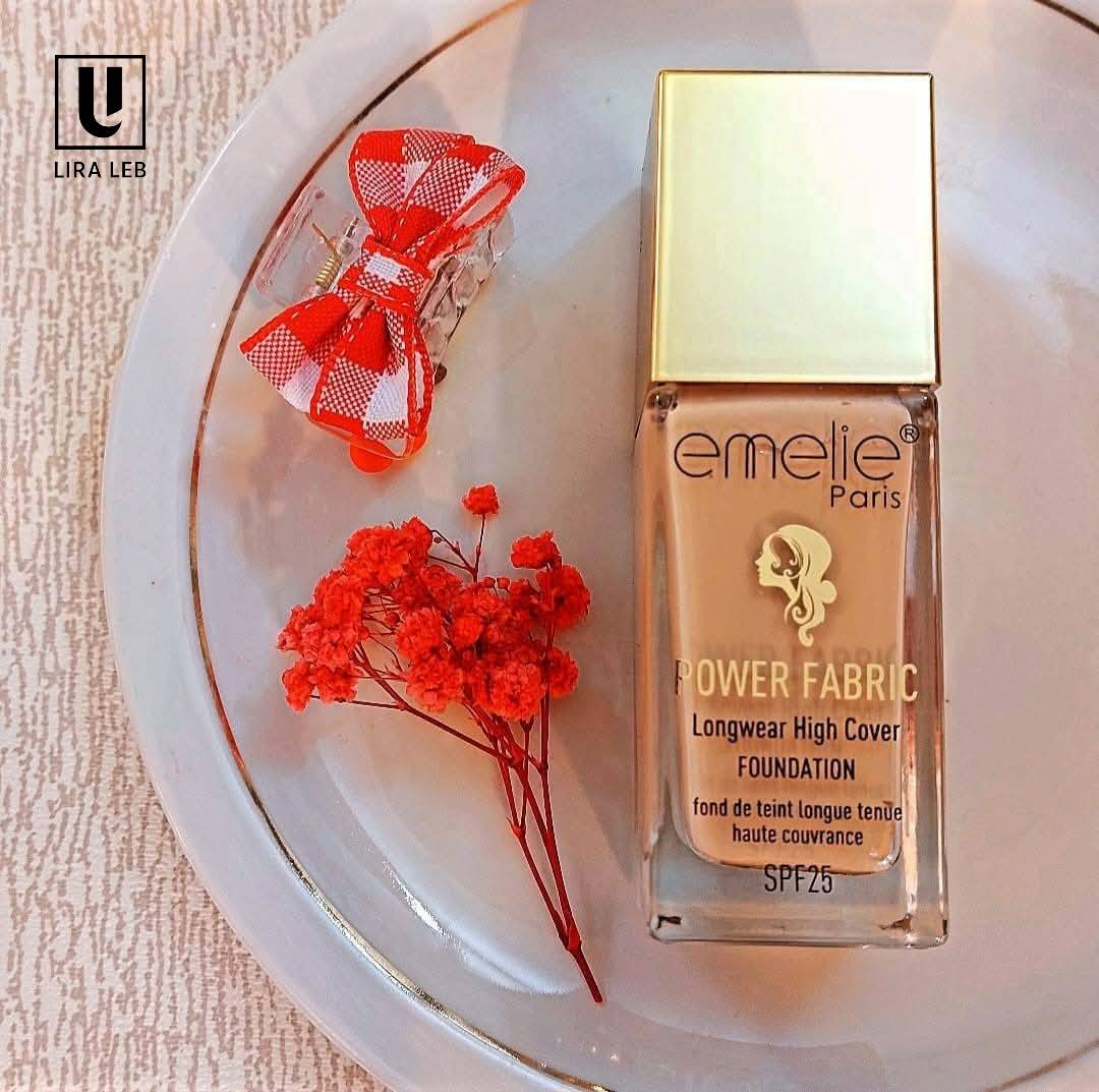 Emelie Power Fabric Longwear High Cover Foundation with SPF25