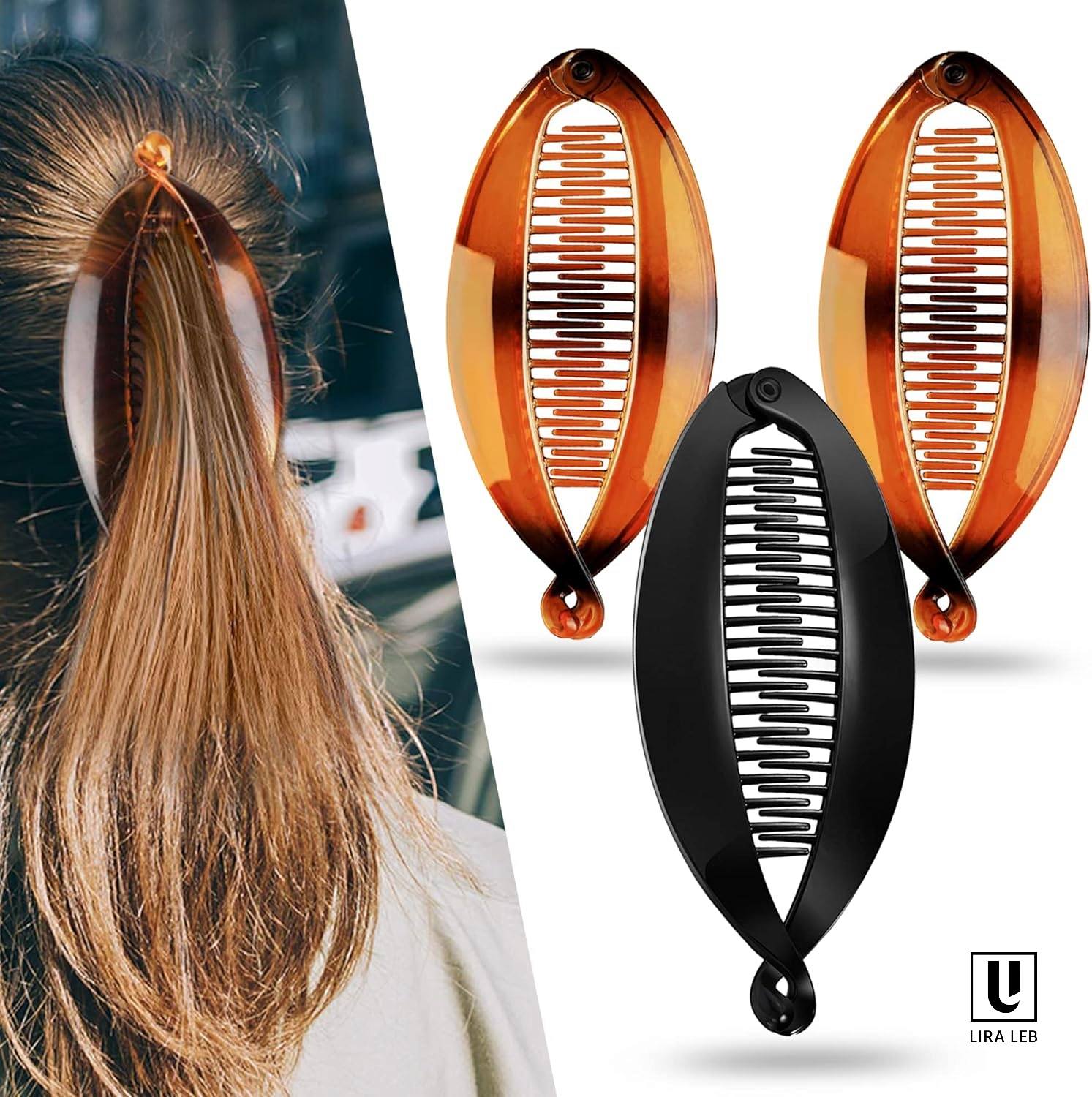 Banana Hair Clip for Thick Fine Curly