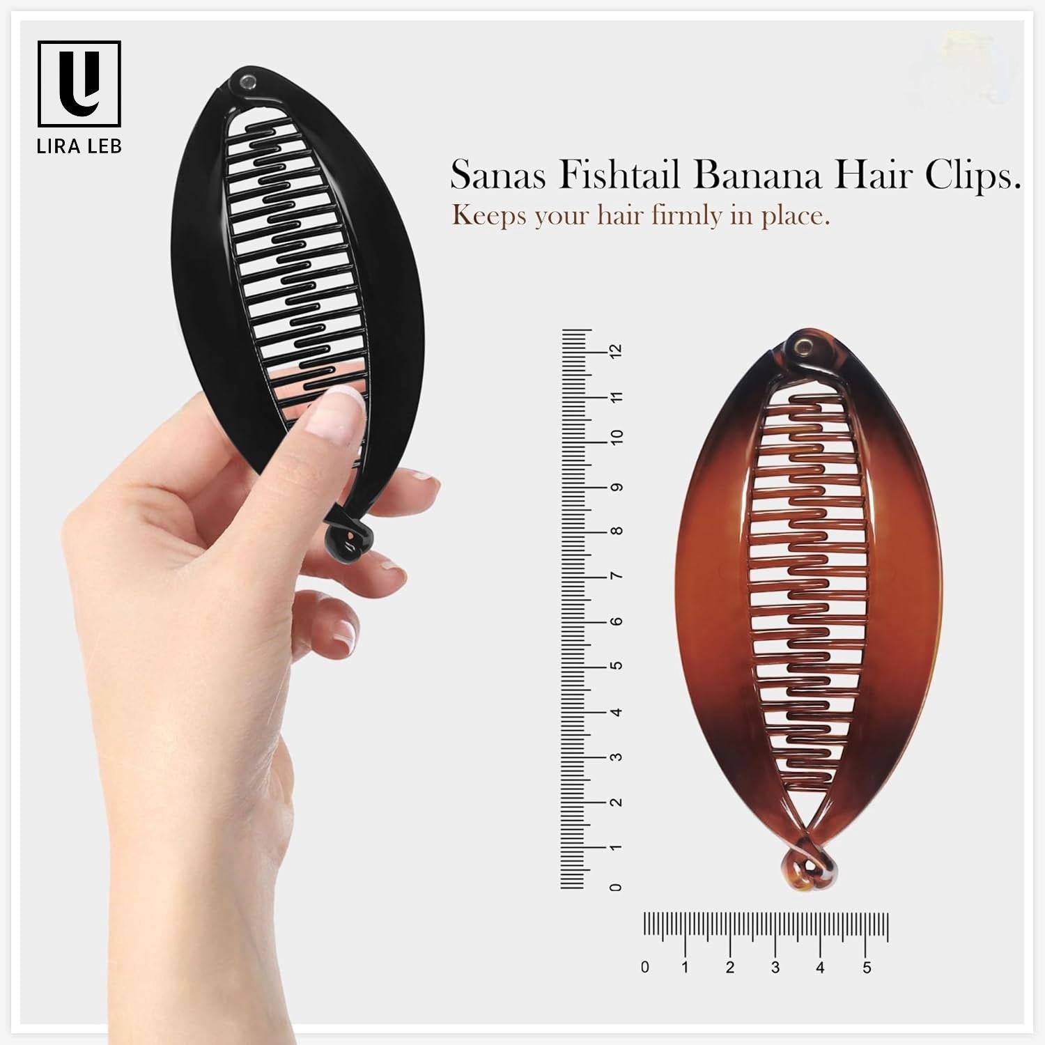 Banana Hair Clip for Thick Fine Curly