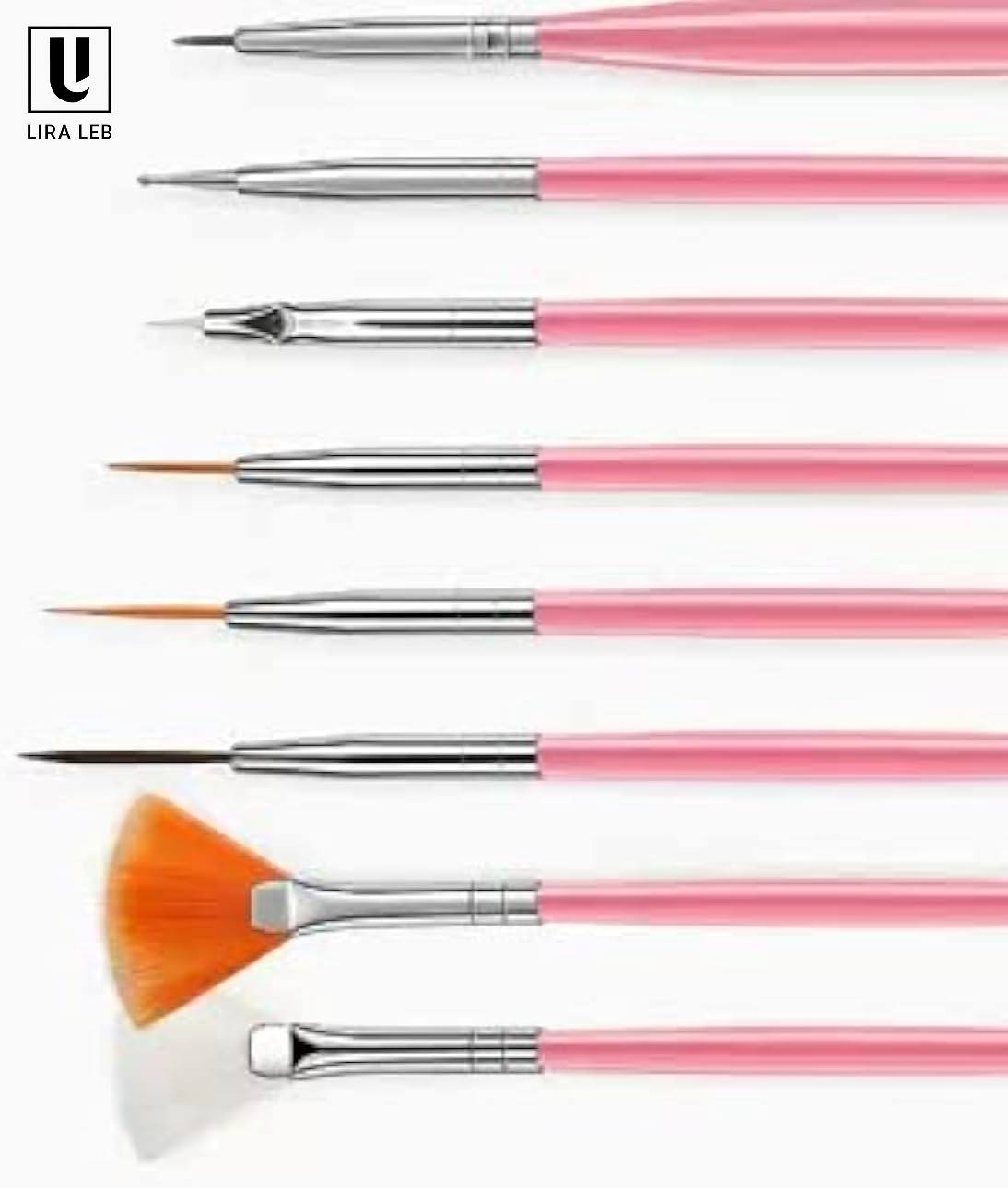 nail art brushes set of 15 Pcs