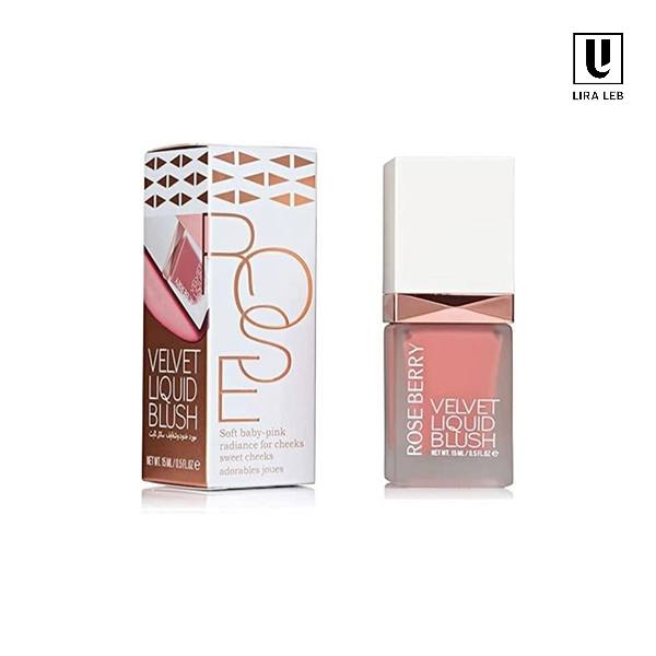 ROSE BERRY Velvet Liquid Blush Soft Bab Finish Gel Water Based