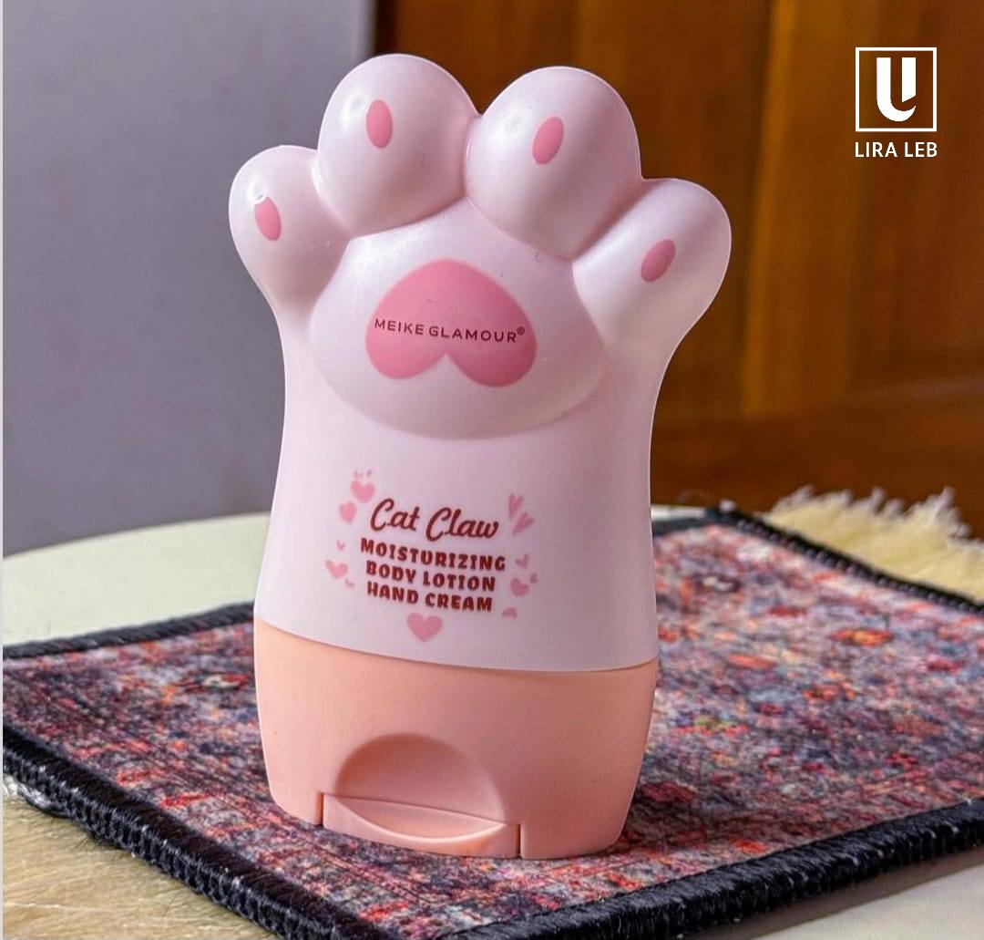 little bear MOISTURIZING HAND CREAM Body Lotion & MEIKE GLAMOUR Cat Claw MOISTURIZING BODY LOTION