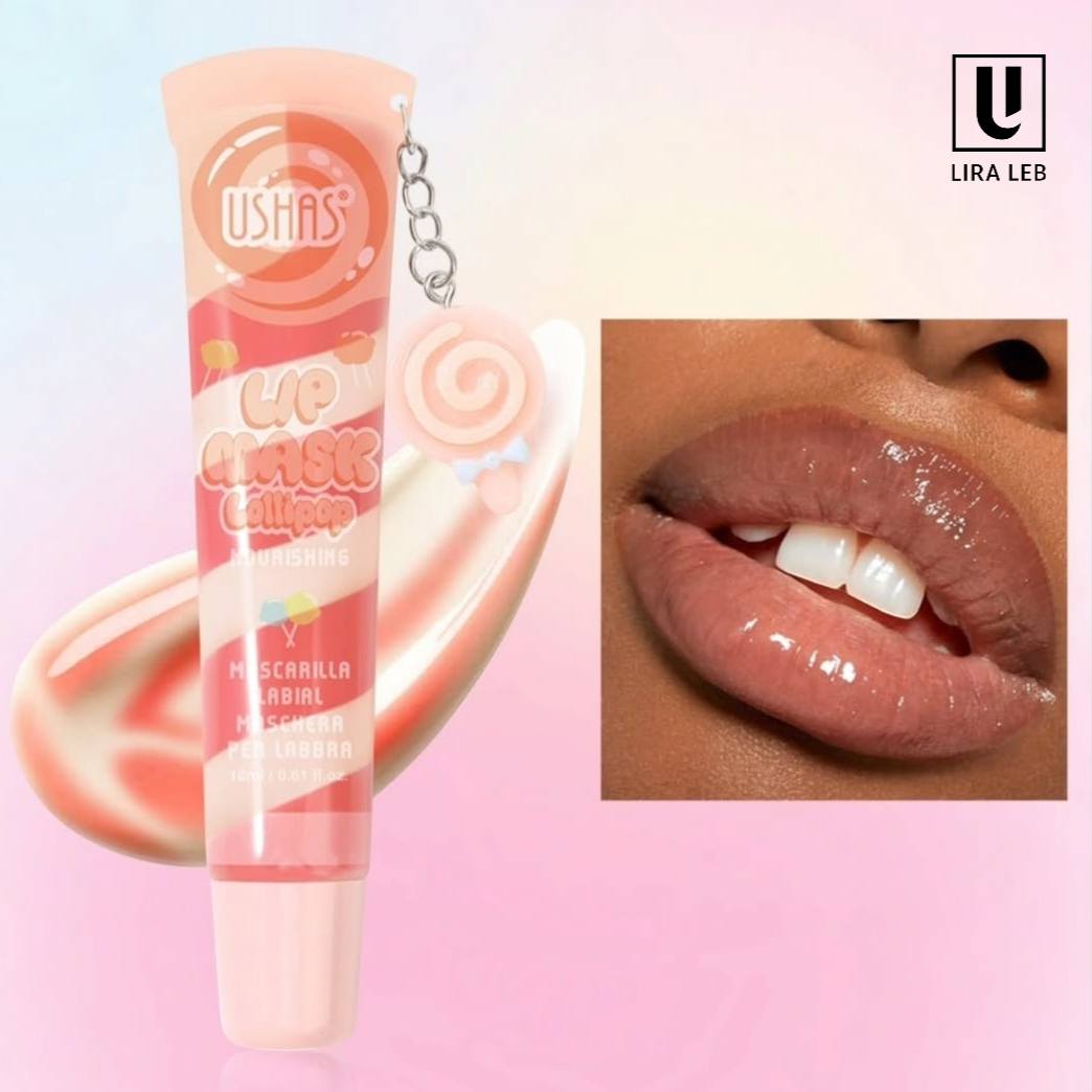 USHAS Lip Mask Lollipop, a nourishing lip mask