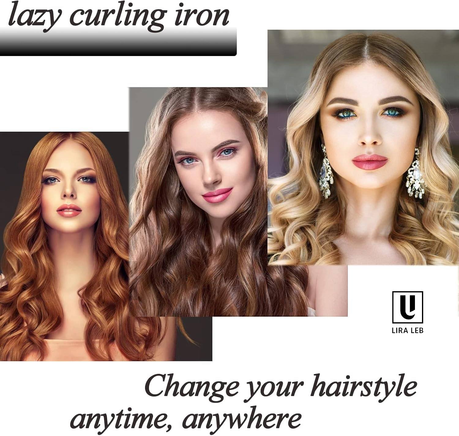 Heatless Curling Rod Headband,