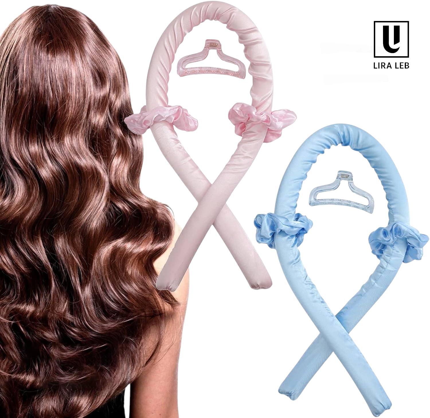 Heatless Curling Rod Headband,