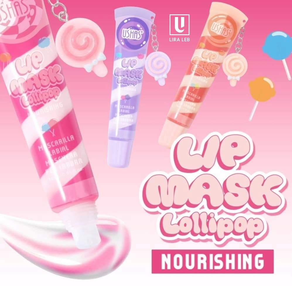 USHAS Lip Mask Lollipop, a nourishing lip mask