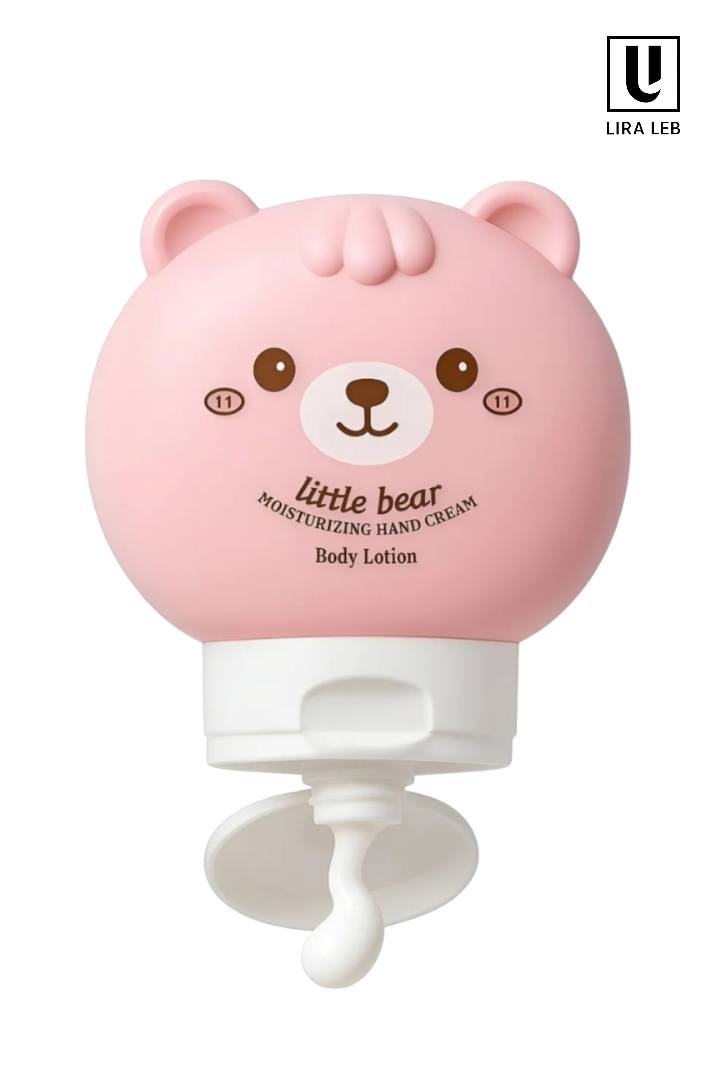 little bear MOISTURIZING HAND CREAM Body Lotion & MEIKE GLAMOUR Cat Claw MOISTURIZING BODY LOTION