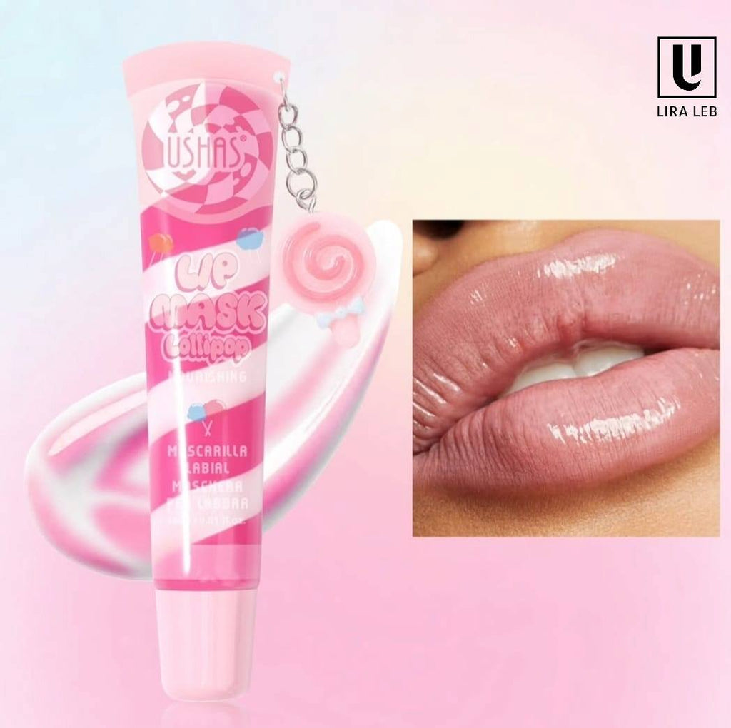 USHAS Lip Mask Lollipop, a nourishing lip mask