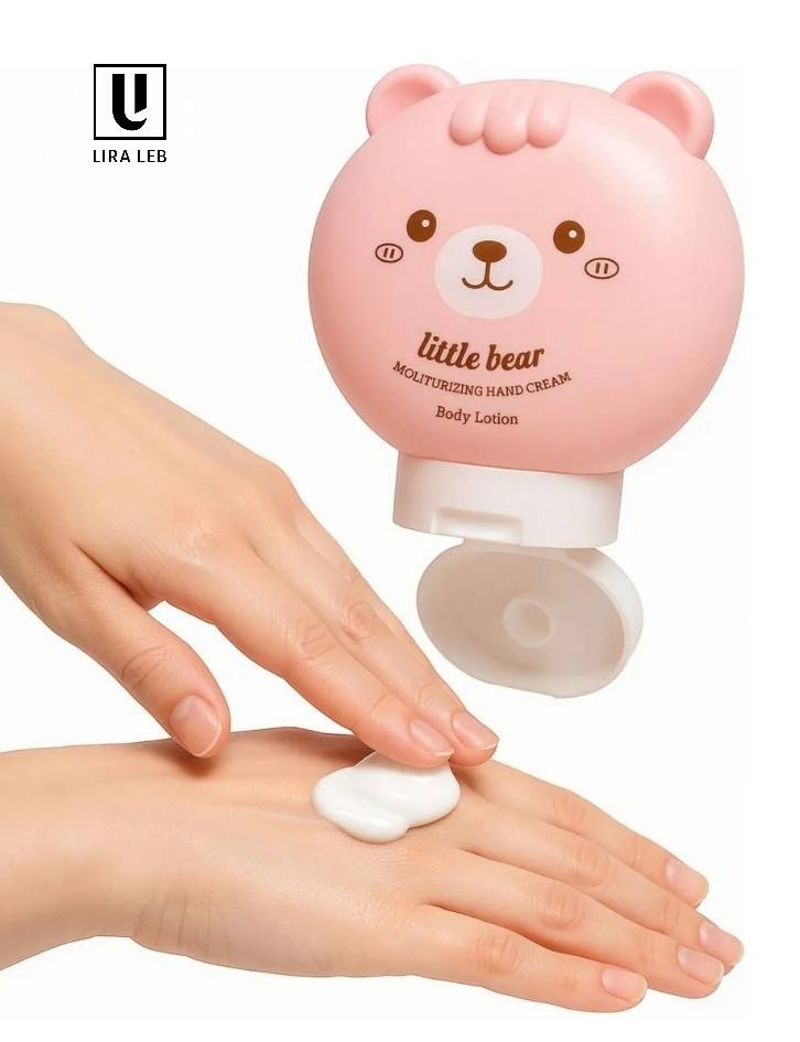 little bear MOISTURIZING HAND CREAM Body Lotion & MEIKE GLAMOUR Cat Claw MOISTURIZING BODY LOTION