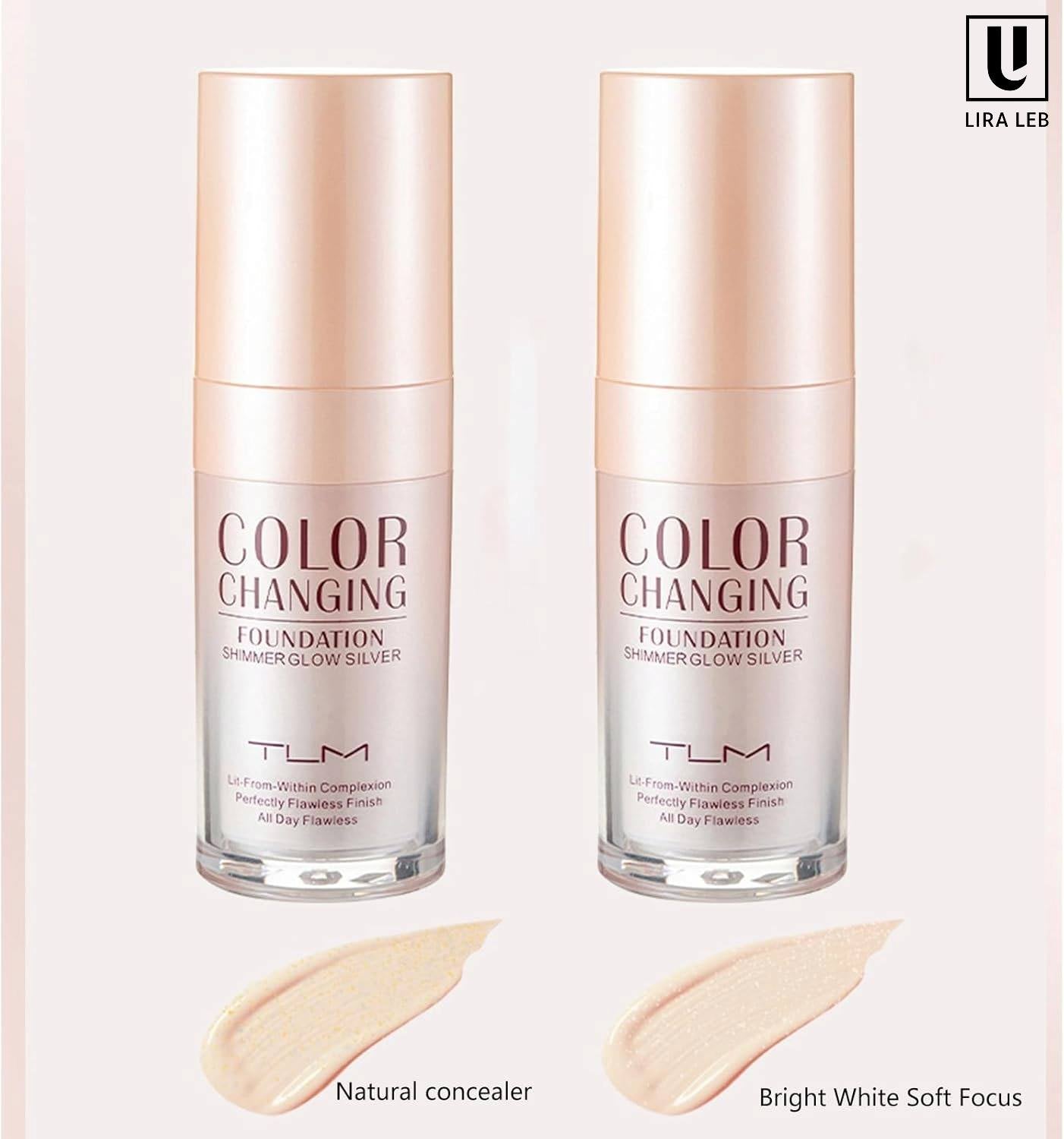 TLM FOUNDATION SHIMMER GLOW GOLD