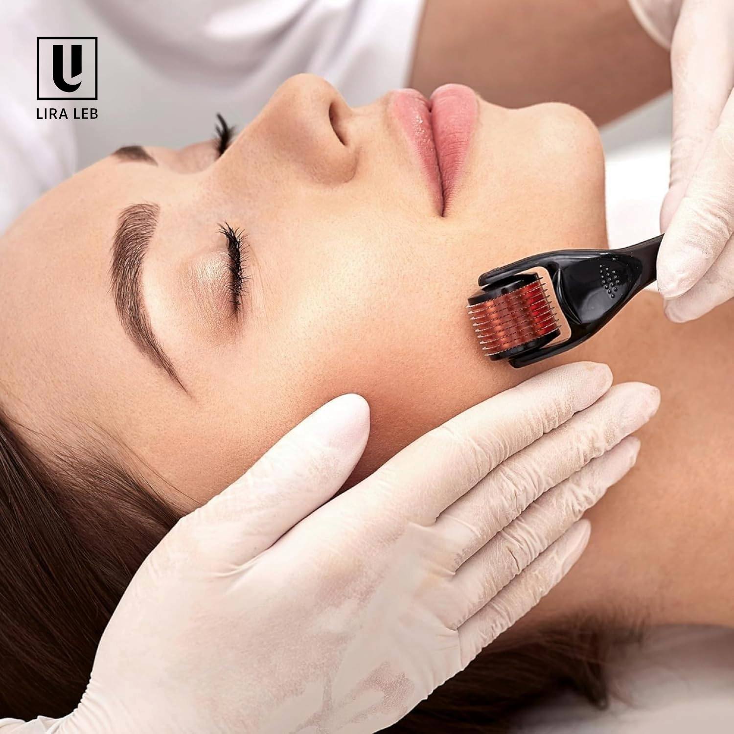 Derma Roller for Hair Growth and Anti Aging Skin Regeneration