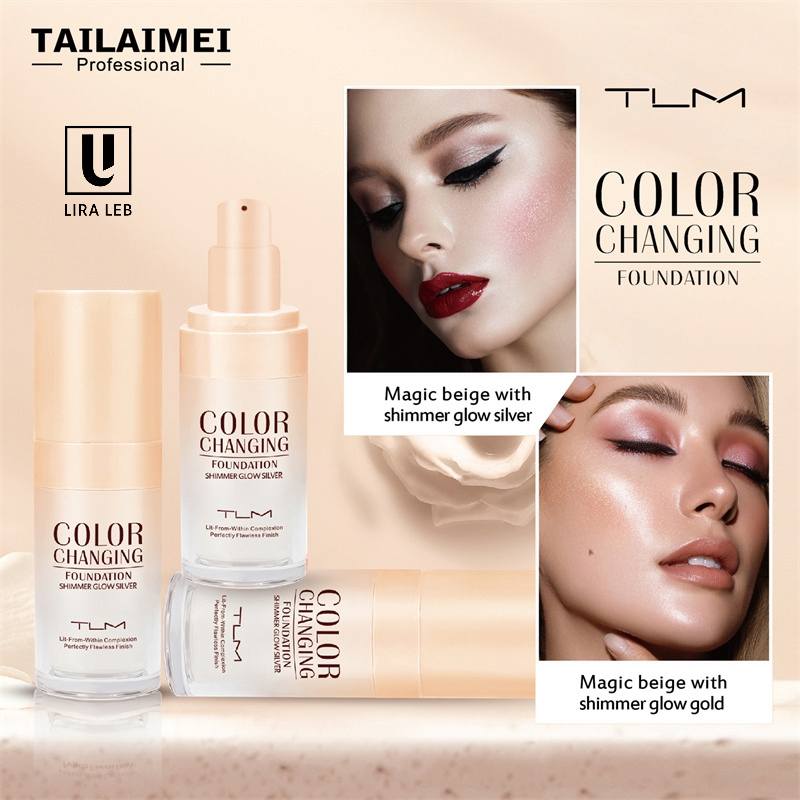TLM FOUNDATION SHIMMER GLOW GOLD