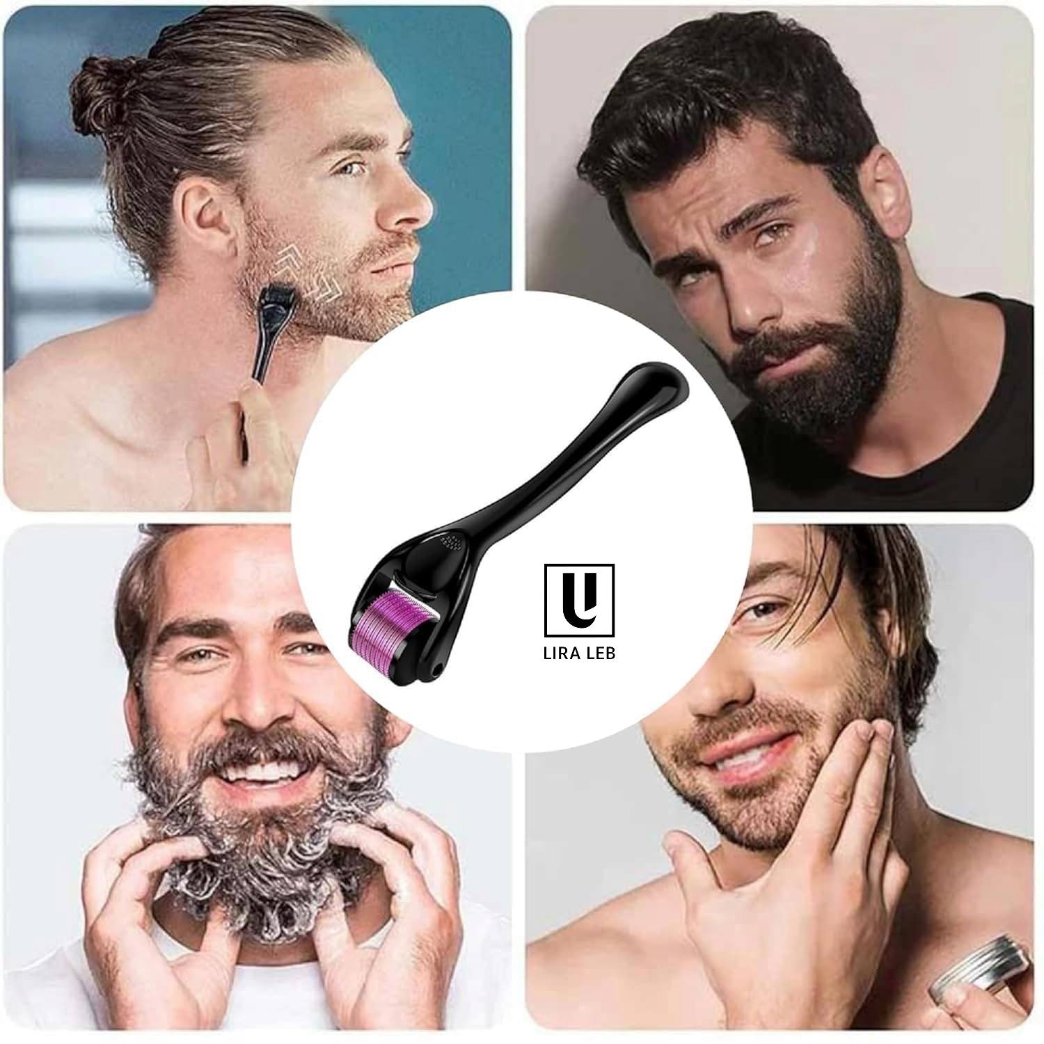 Derma Roller for Hair Growth and Anti Aging Skin Regeneration