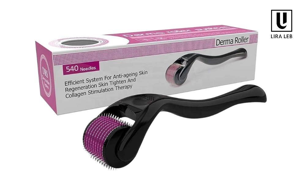Derma Roller for Hair Growth and Anti Aging Skin Regeneration