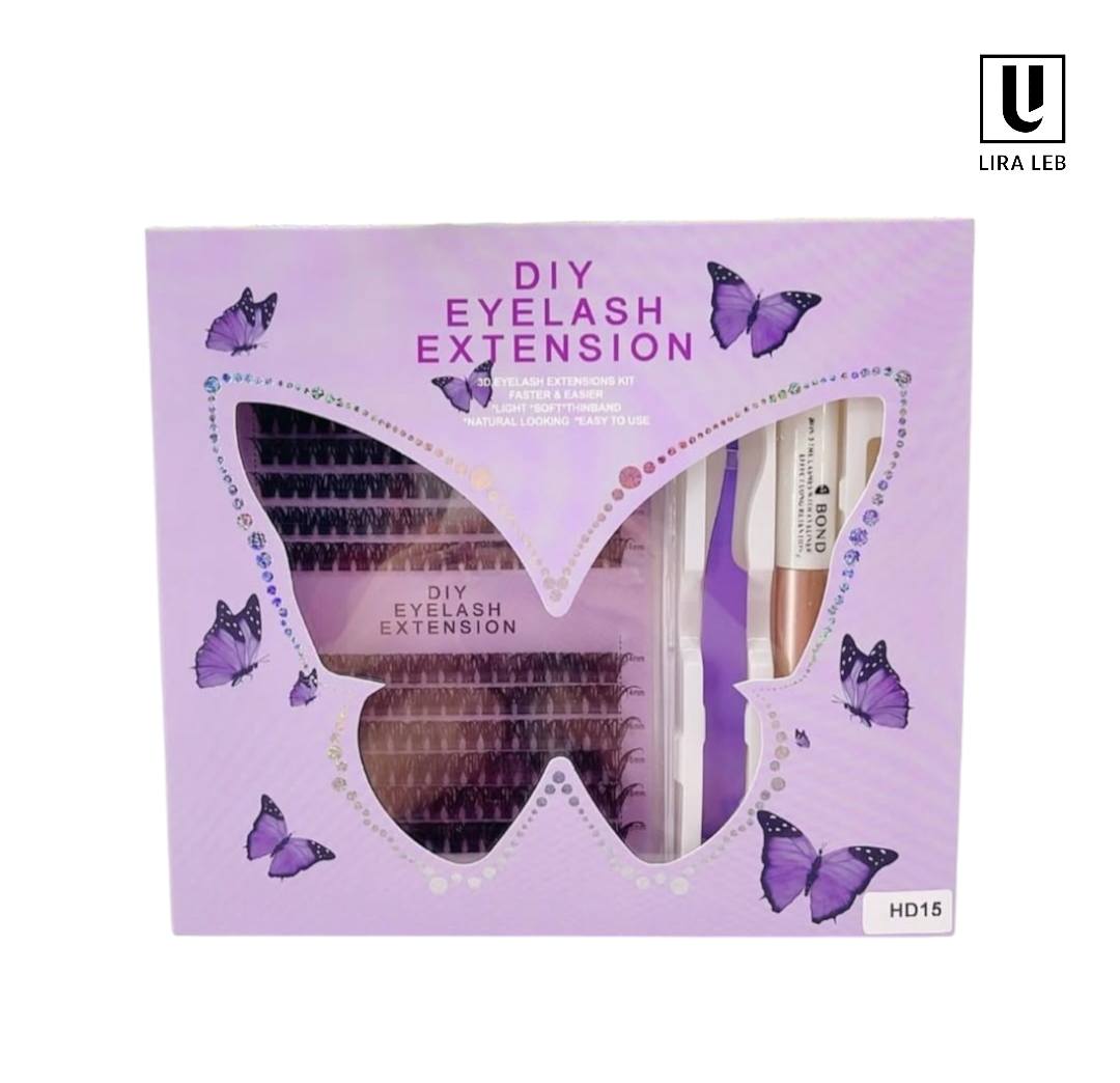 Ribbon Band Individual Eyelash Cluster