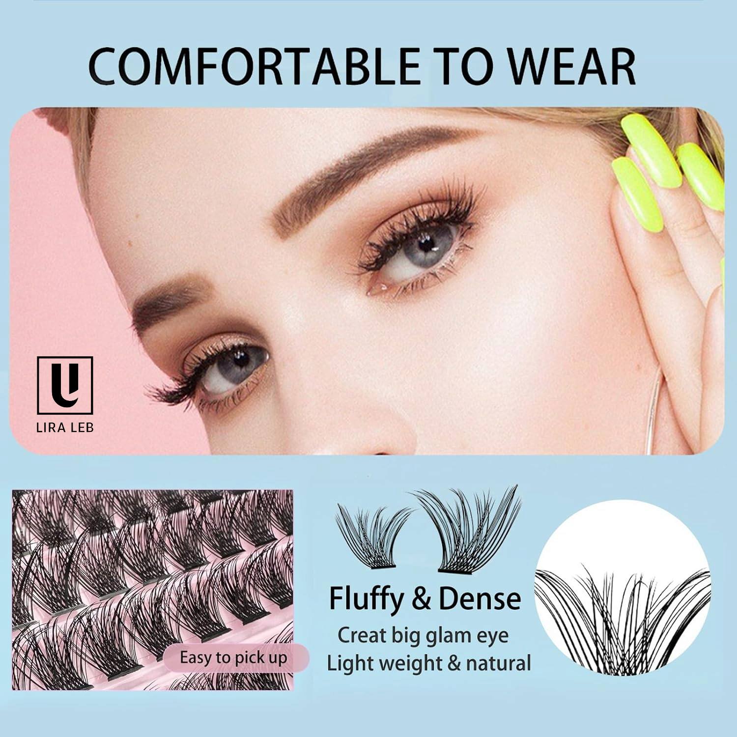 YITING BEAUTY Eye Makeup Soul Little Devil Eyelashes kit