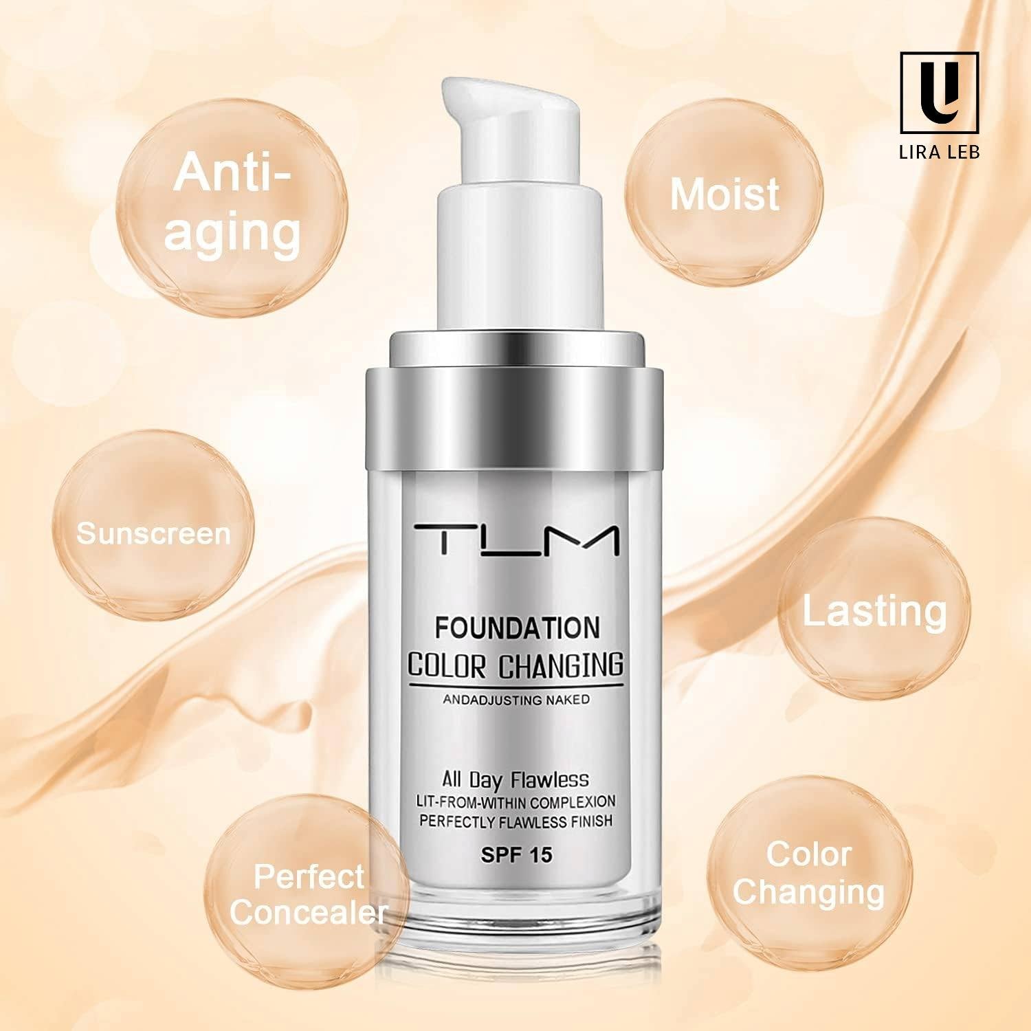 TLM Foundation Color Changing