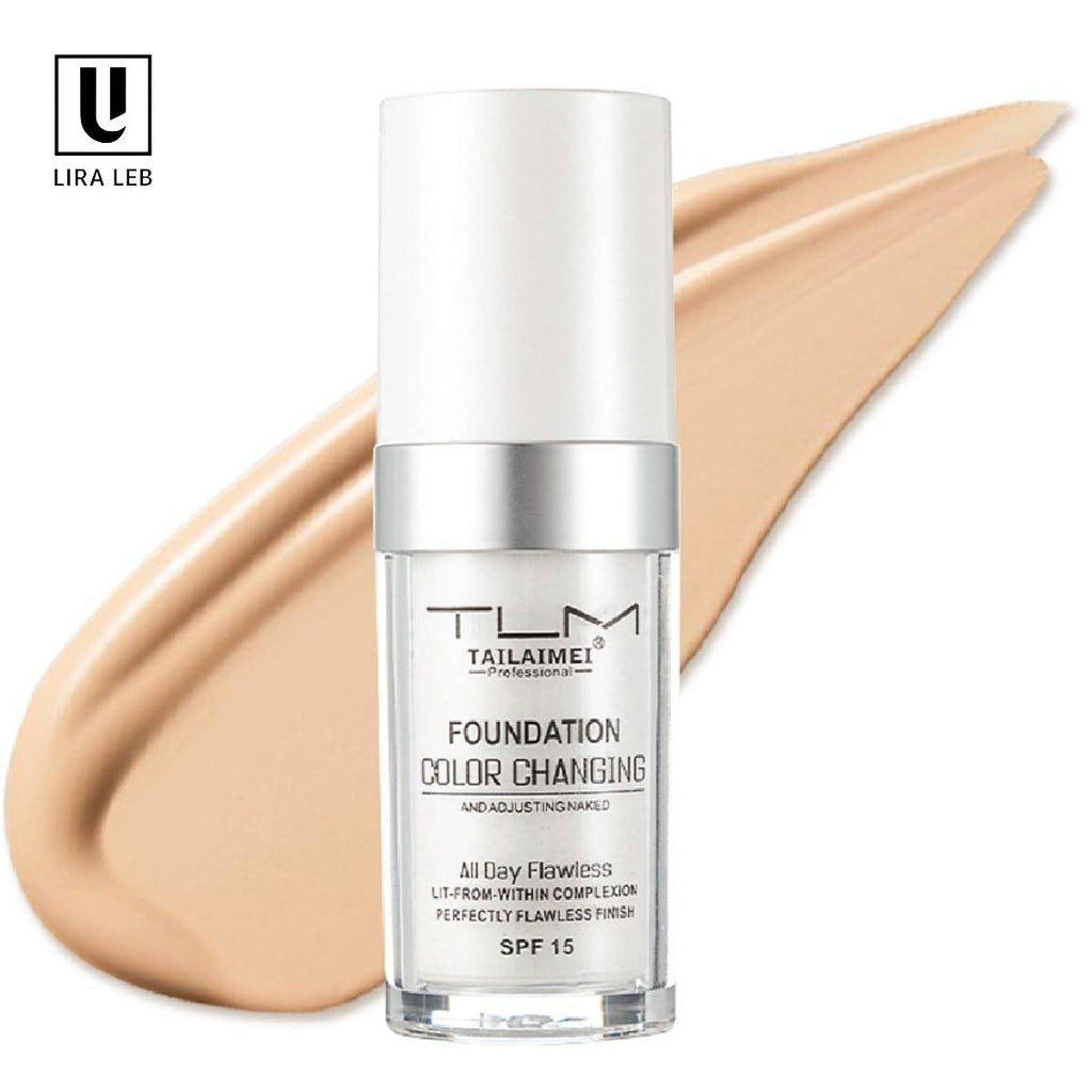 TLM Foundation Color Changing