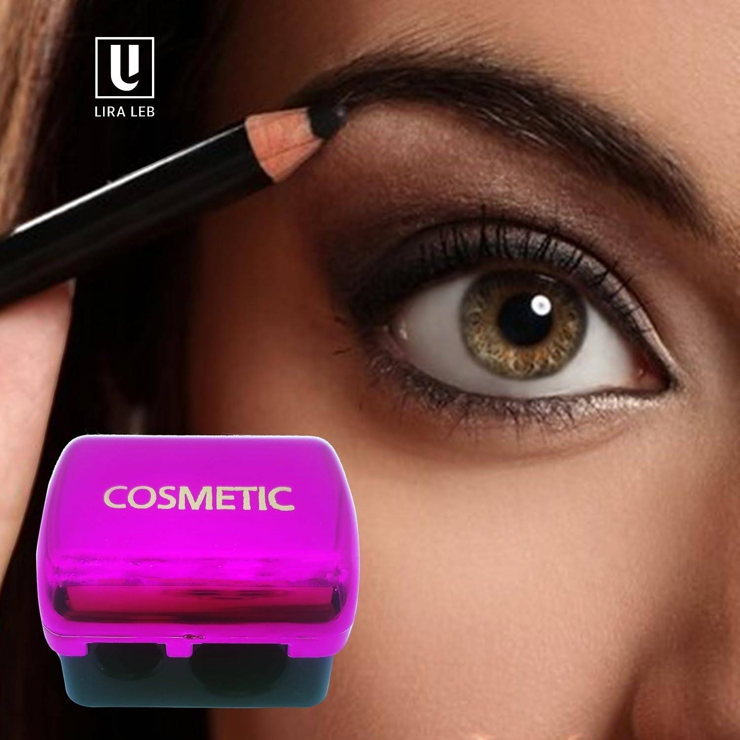 Trendy Look Professionals Makeup Kajal Eyeliner Eyebrow Pencil Dual Sharpener