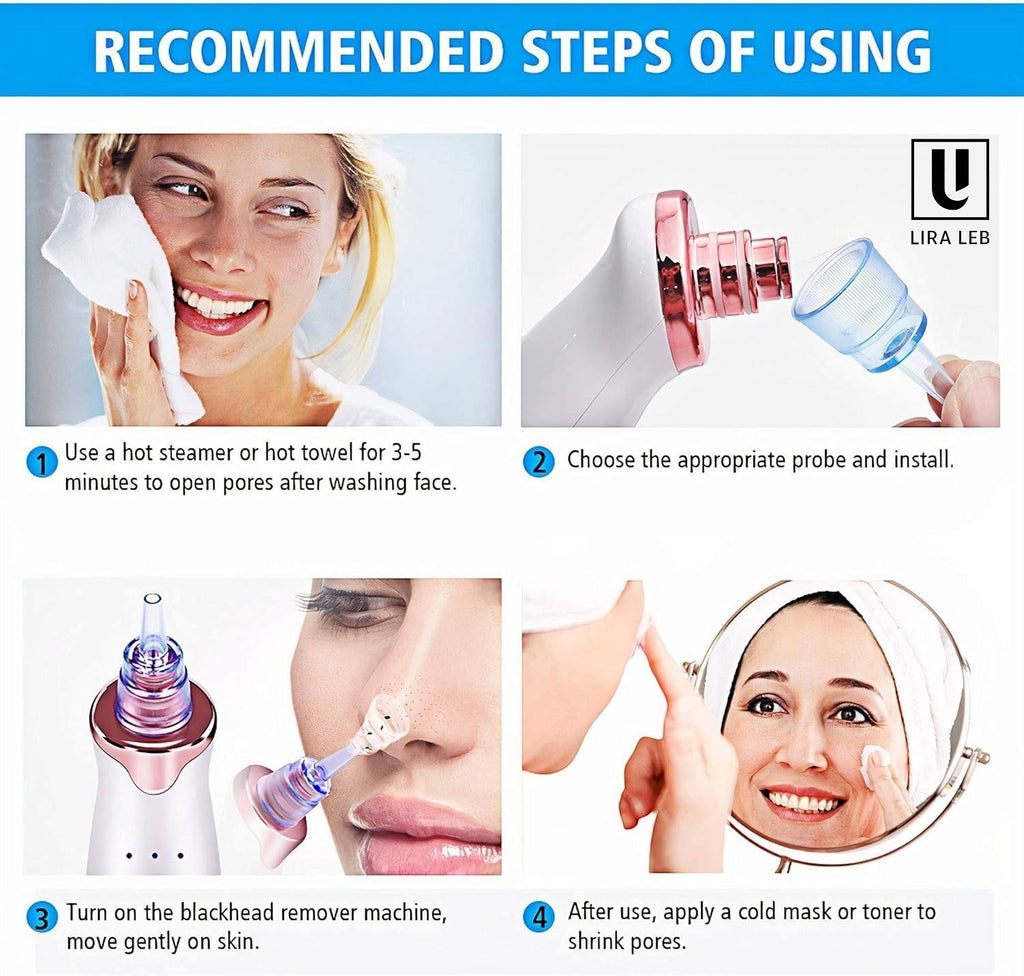 Vacuum Blackhead Remover Facial