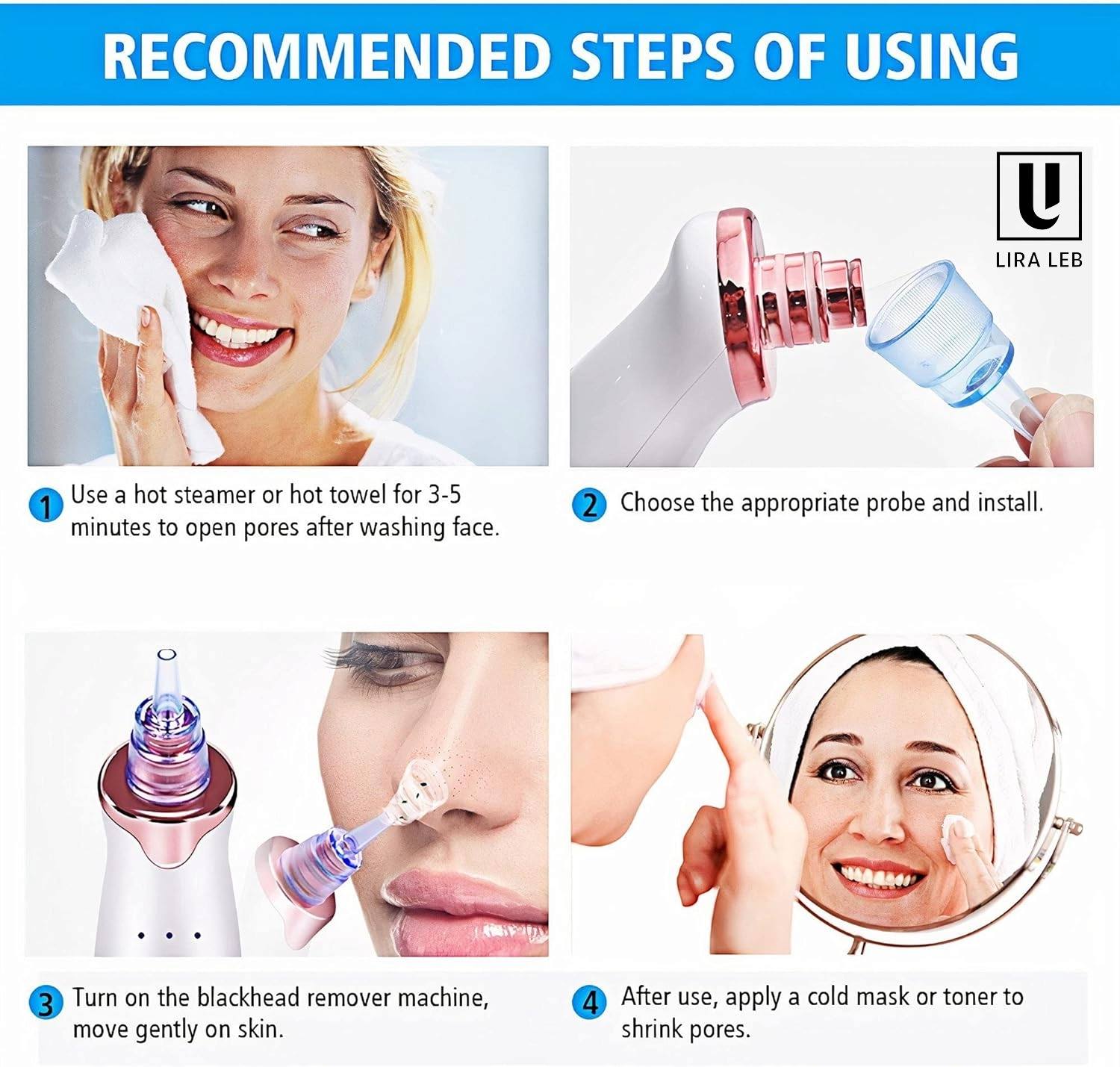 Vacuum Blackhead Remover Facial
