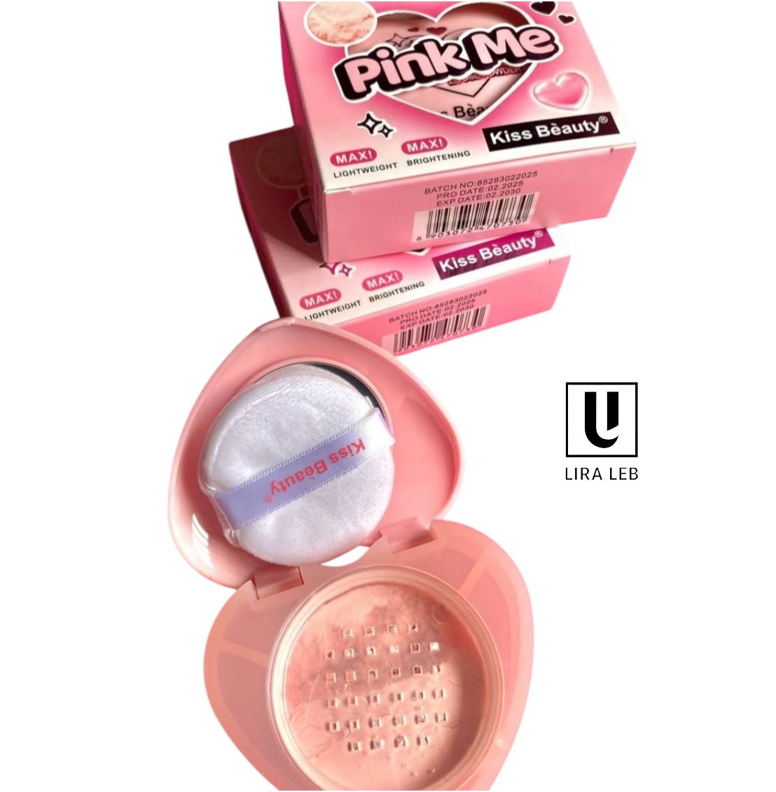 Kiss Beauty® LOOSE POWDER Pink Me