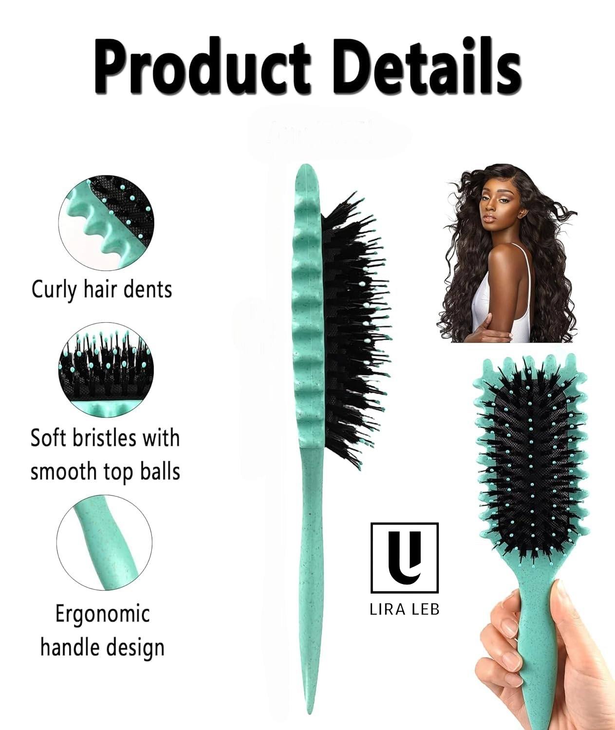 Curly Hair Comb, Curl Defining Brush