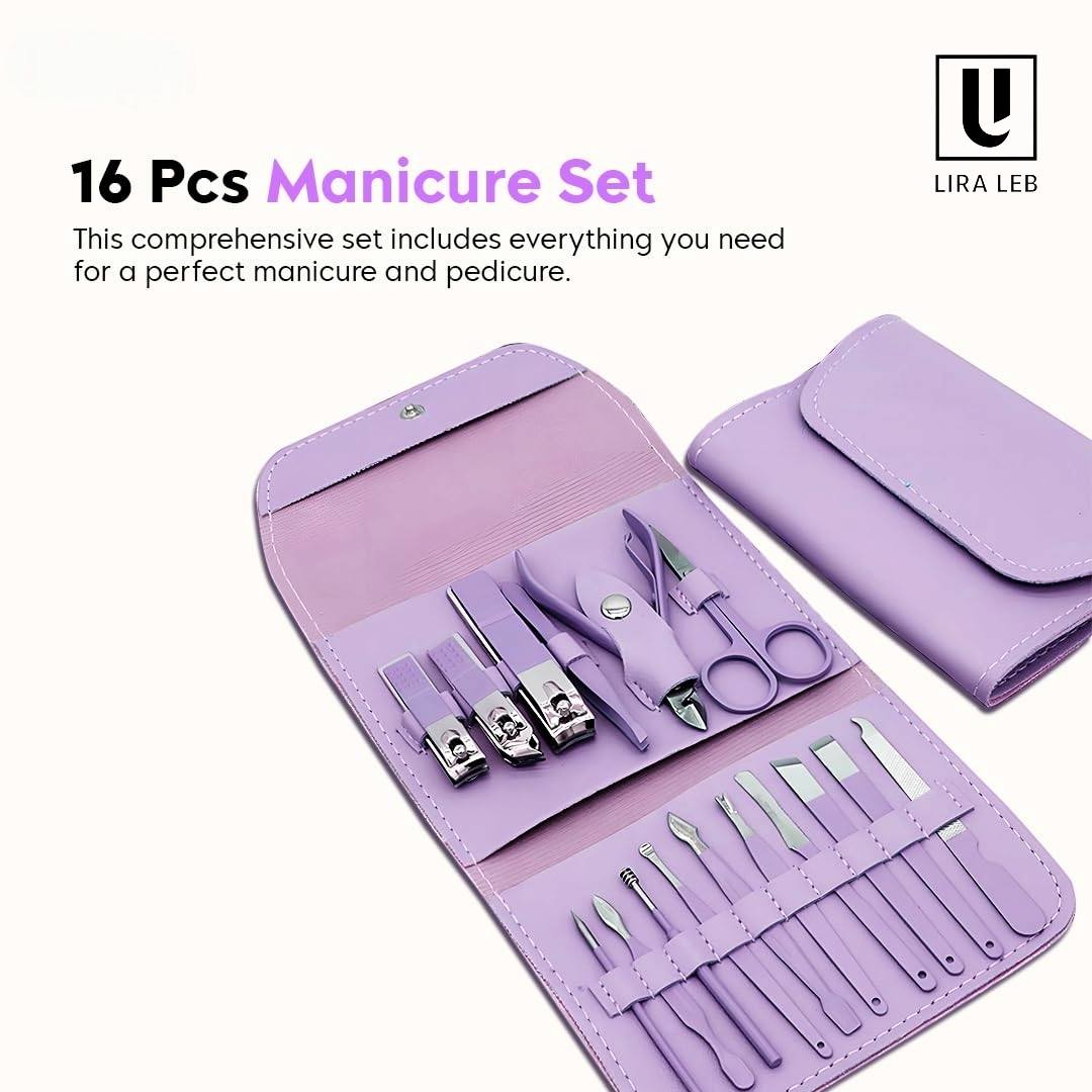 Manicure Set Nail Clipper Kit  Facial Care, Hand Care, Foot Care