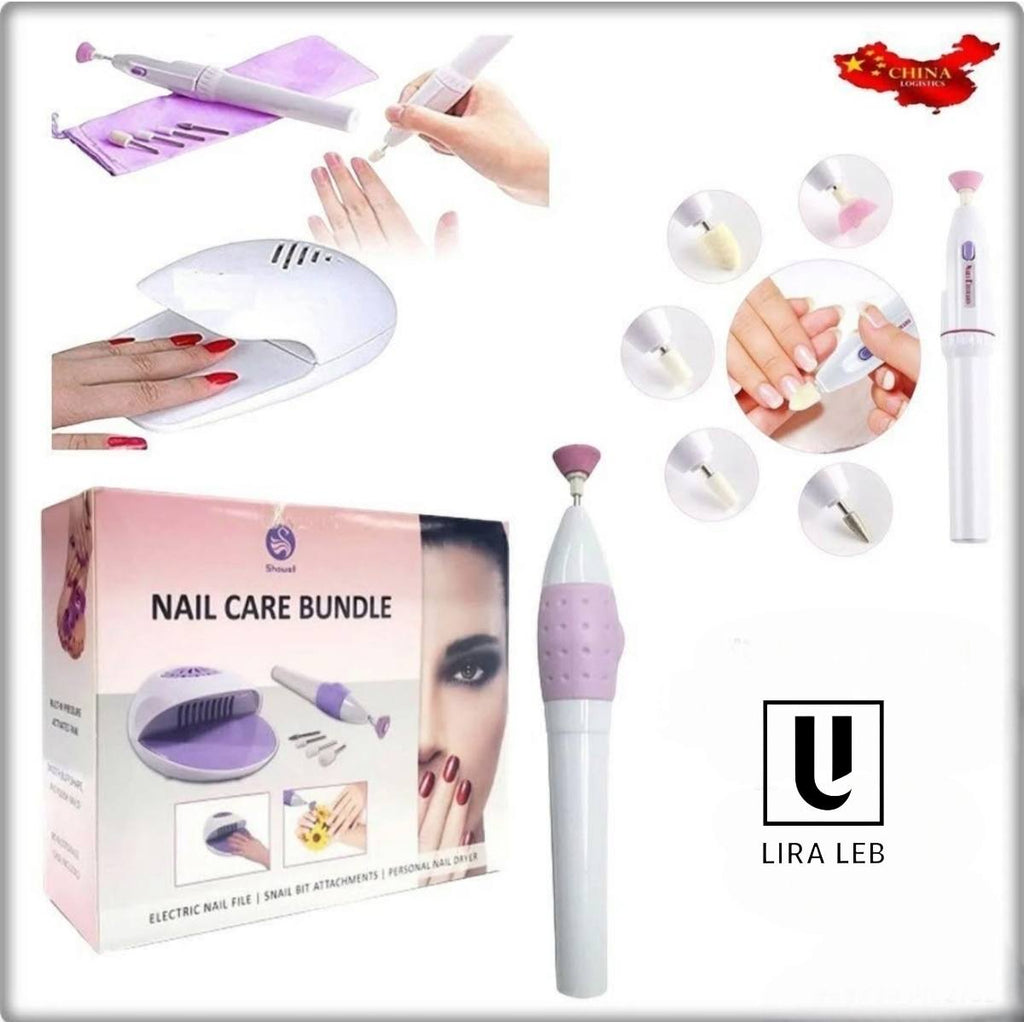 Electric Nail Drills For Acrylic Nails Manicure and Pedicure Set Nail Files