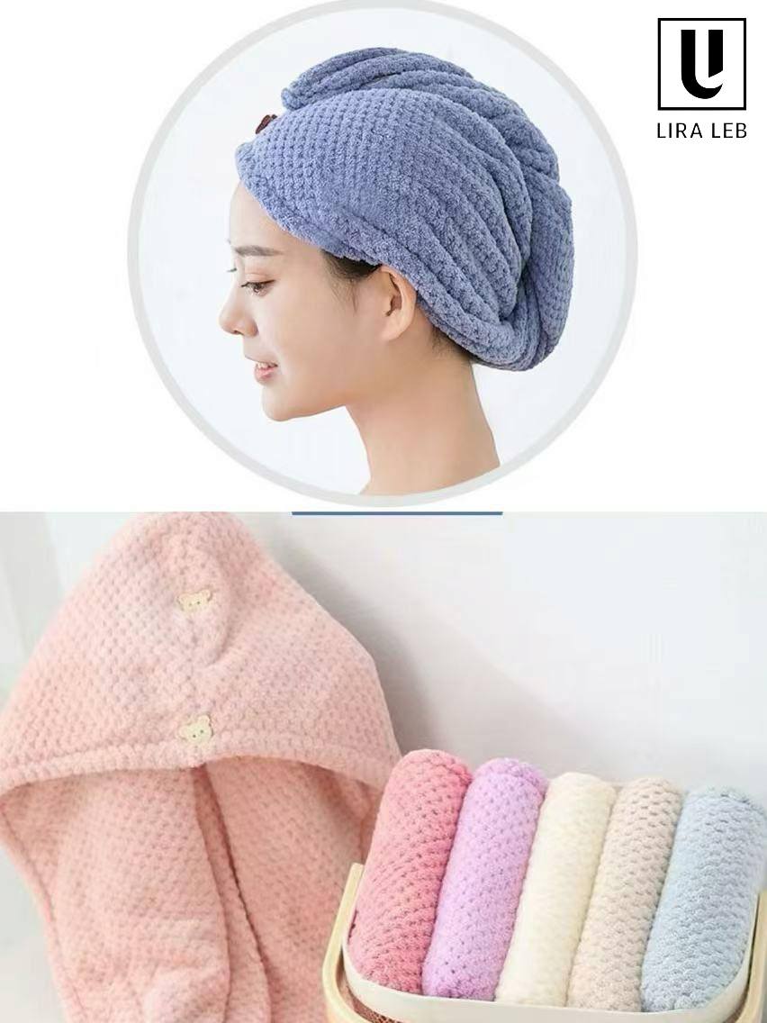 Hair Cap Ultra Absorbent Quick Dry Towel
