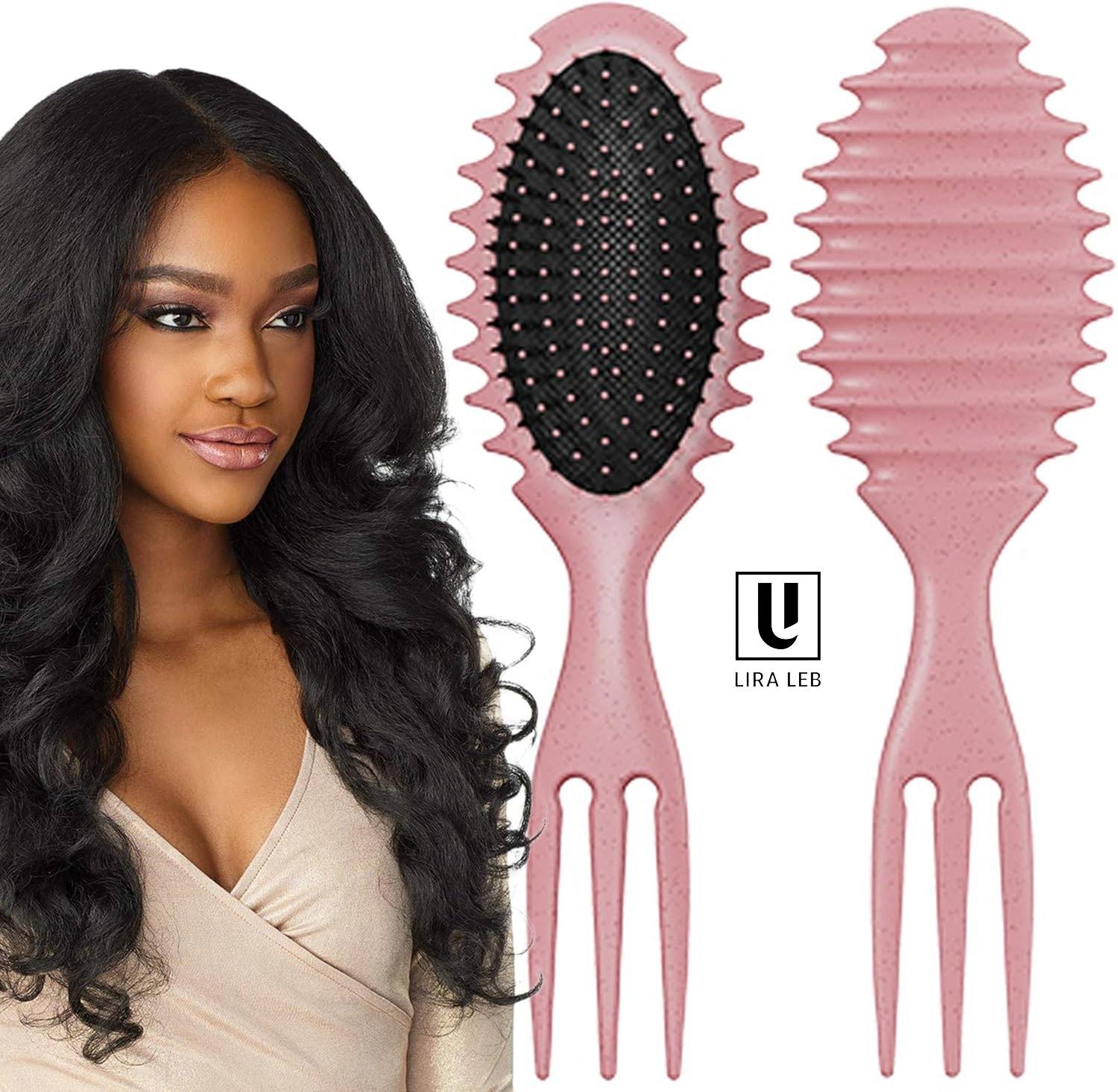 Curl Definer Brush, Curly Hair Brush,