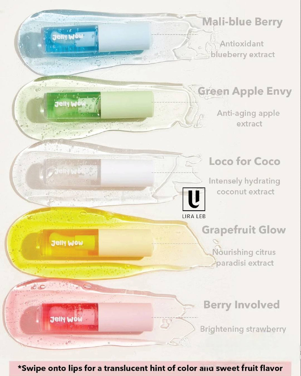 Sheglam Jelly Wow Hydrating Lip Oil Transparent Glossy