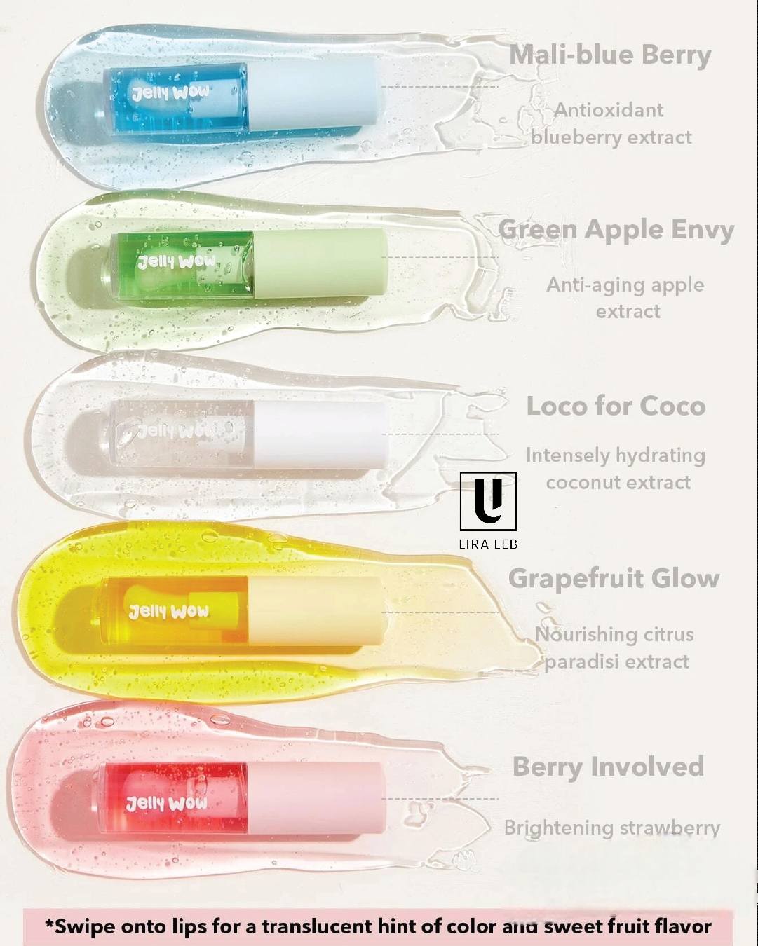 Sheglam Jelly Wow Hydrating Lip Oil Transparent Glossy