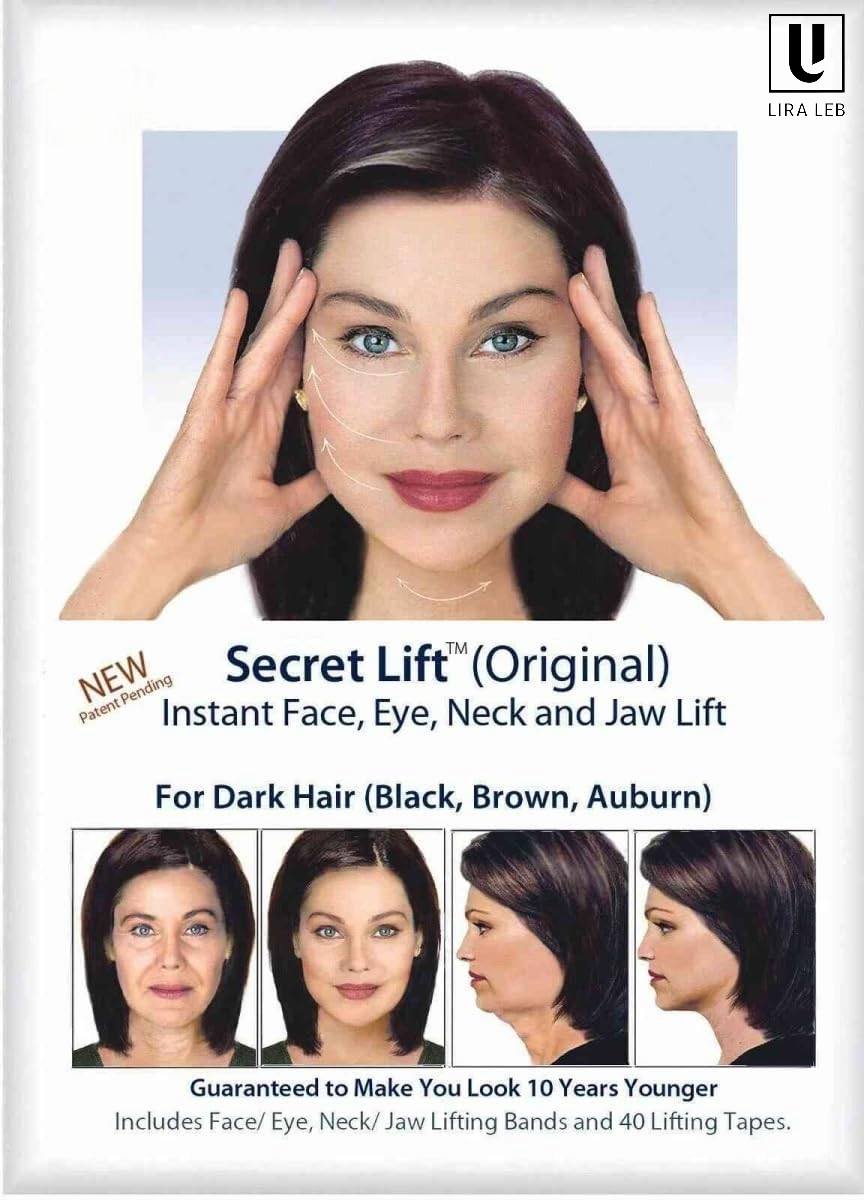 Instant Face Neck and Eye Lift Tapes and Bands