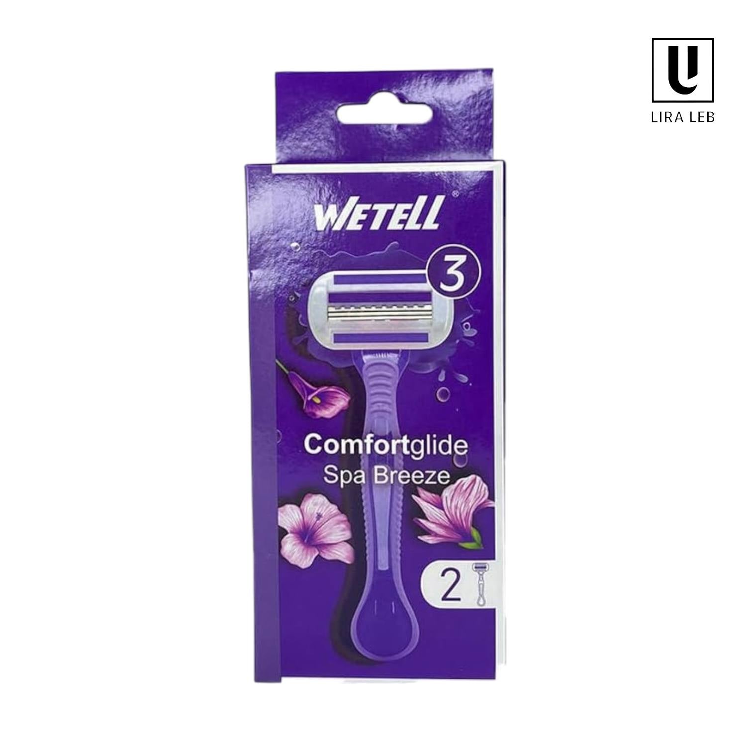 Wetell Comfort glide Spa Breeze women's razor