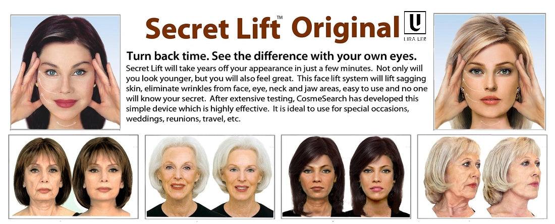 Instant Face Neck and Eye Lift Tapes and Bands