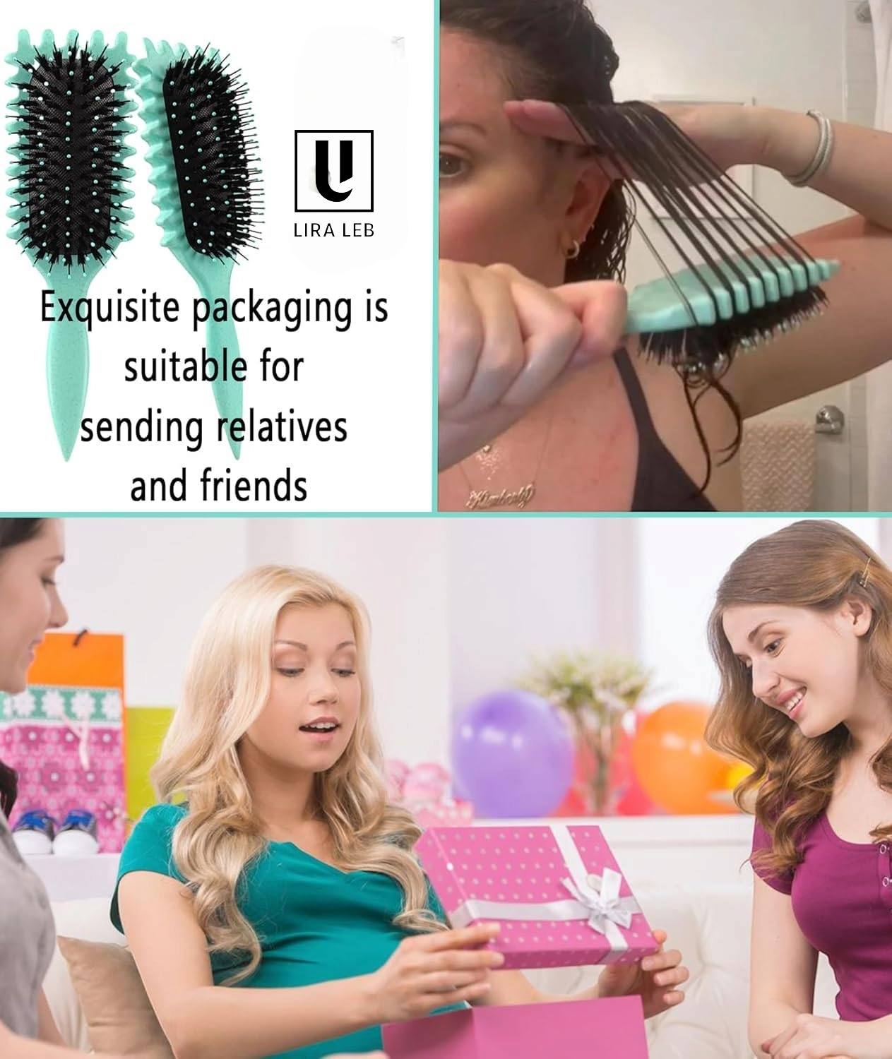 Curly Hair Comb, Curl Defining Brush