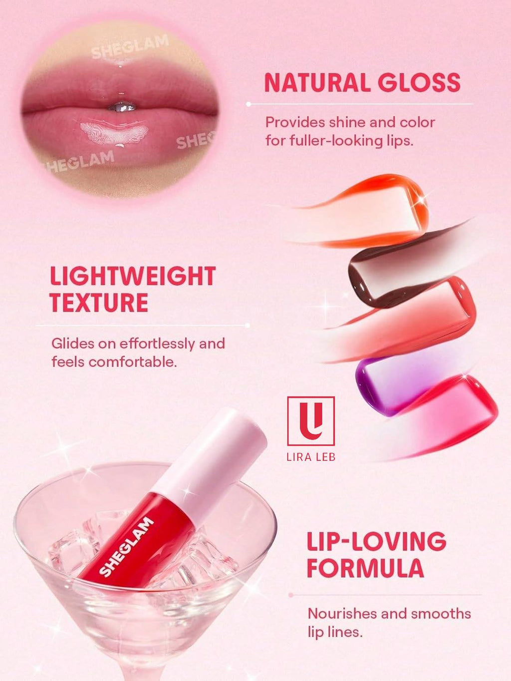 Sheglam Jelly Wow Hydrating Lip Oil Transparent Glossy