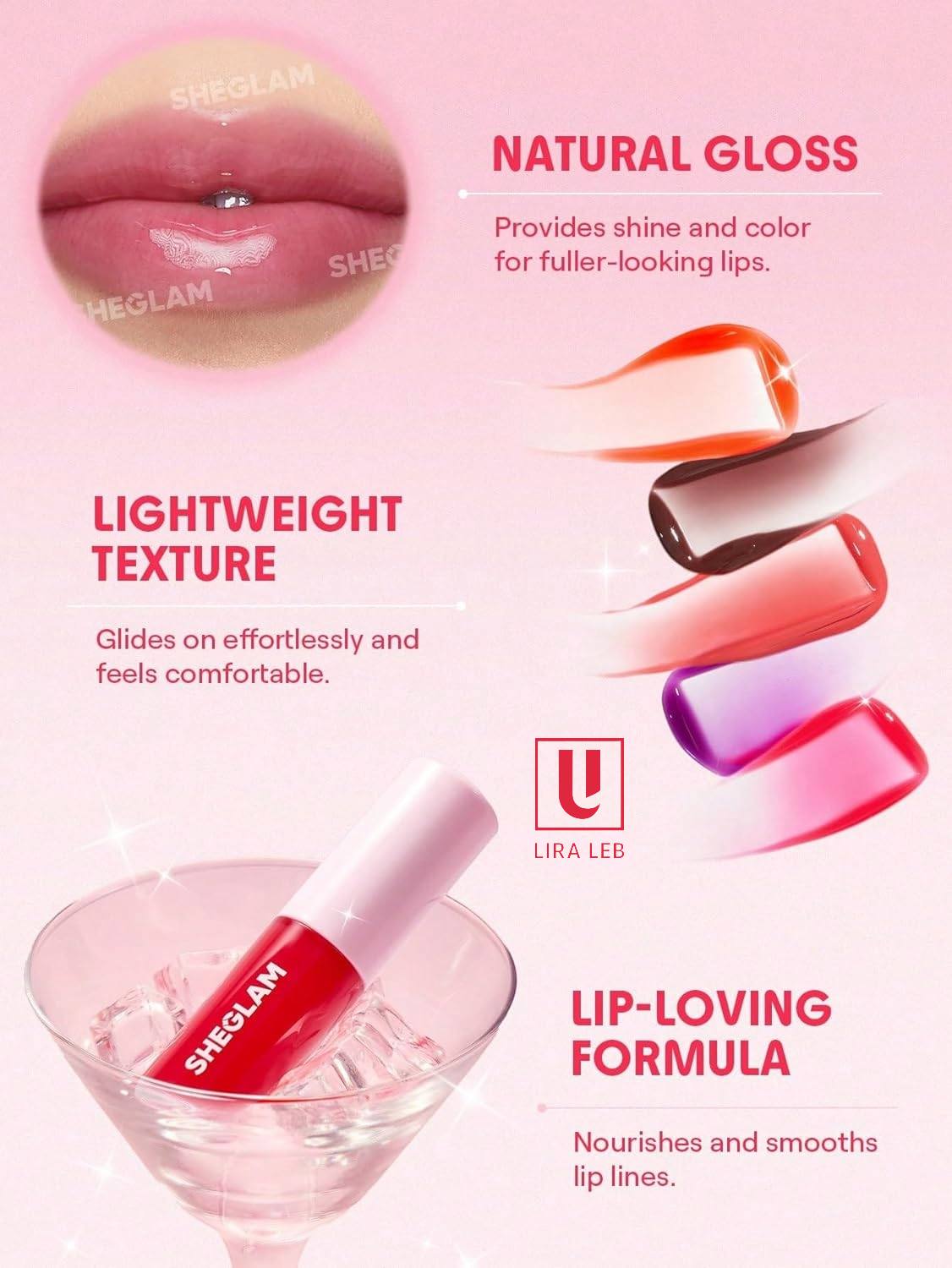 Sheglam Jelly Wow Hydrating Lip Oil Transparent Glossy