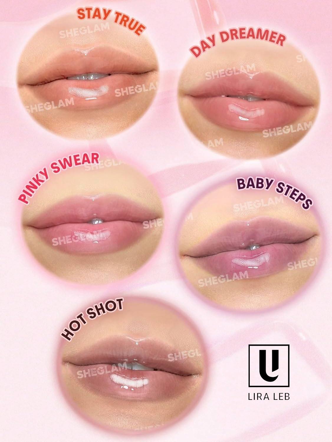 Sheglam Jelly Wow Hydrating Lip Oil Transparent Glossy