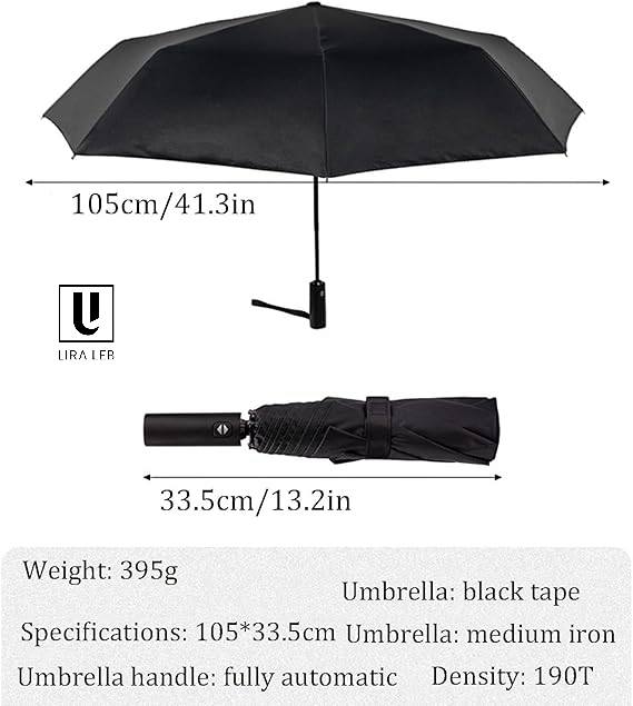 Travel Umbrella 10RIBS Auto Open and Close