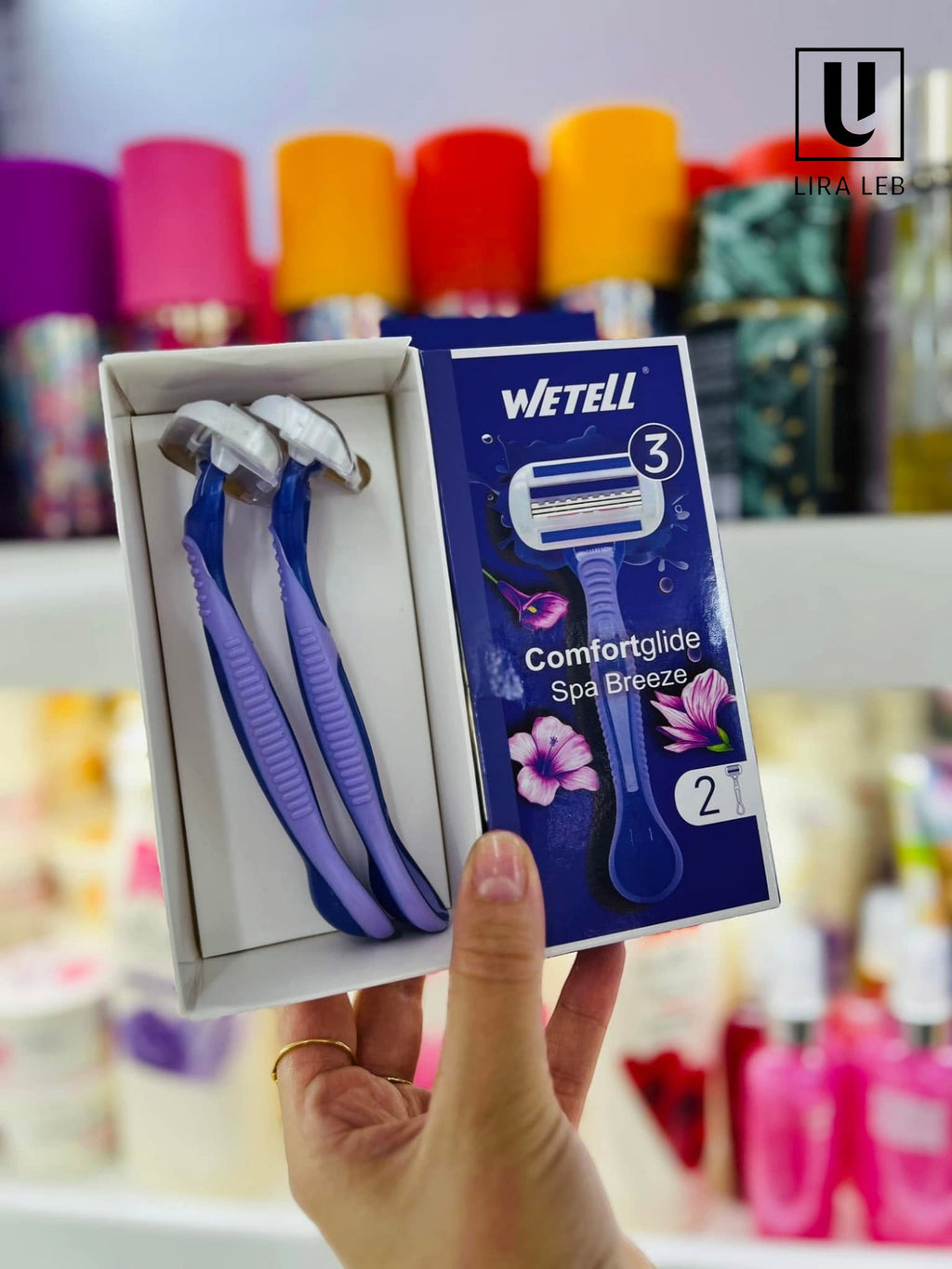 Wetell Comfort glide Spa Breeze women's razor