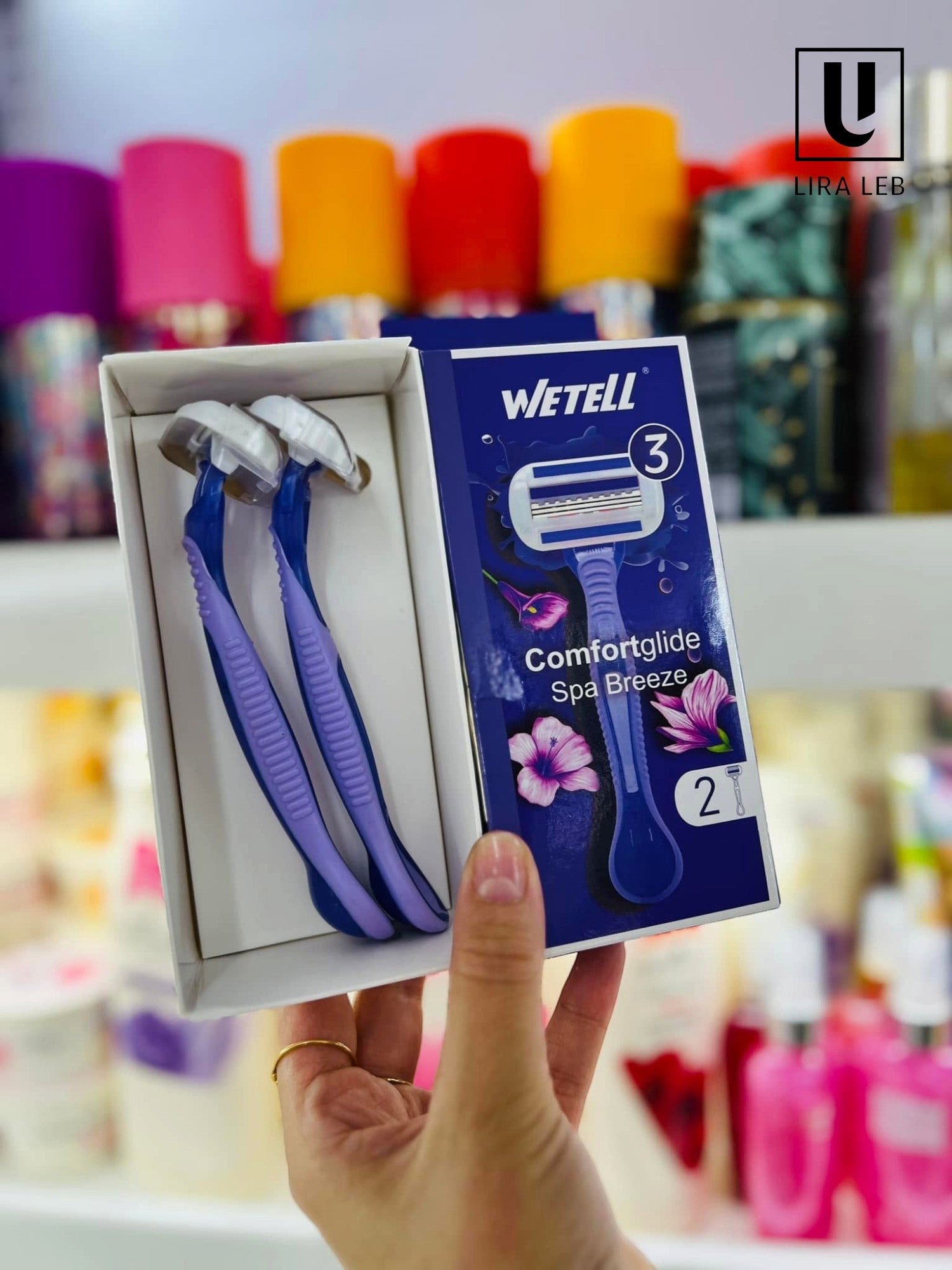 Wetell Comfort glide Spa Breeze women's razor