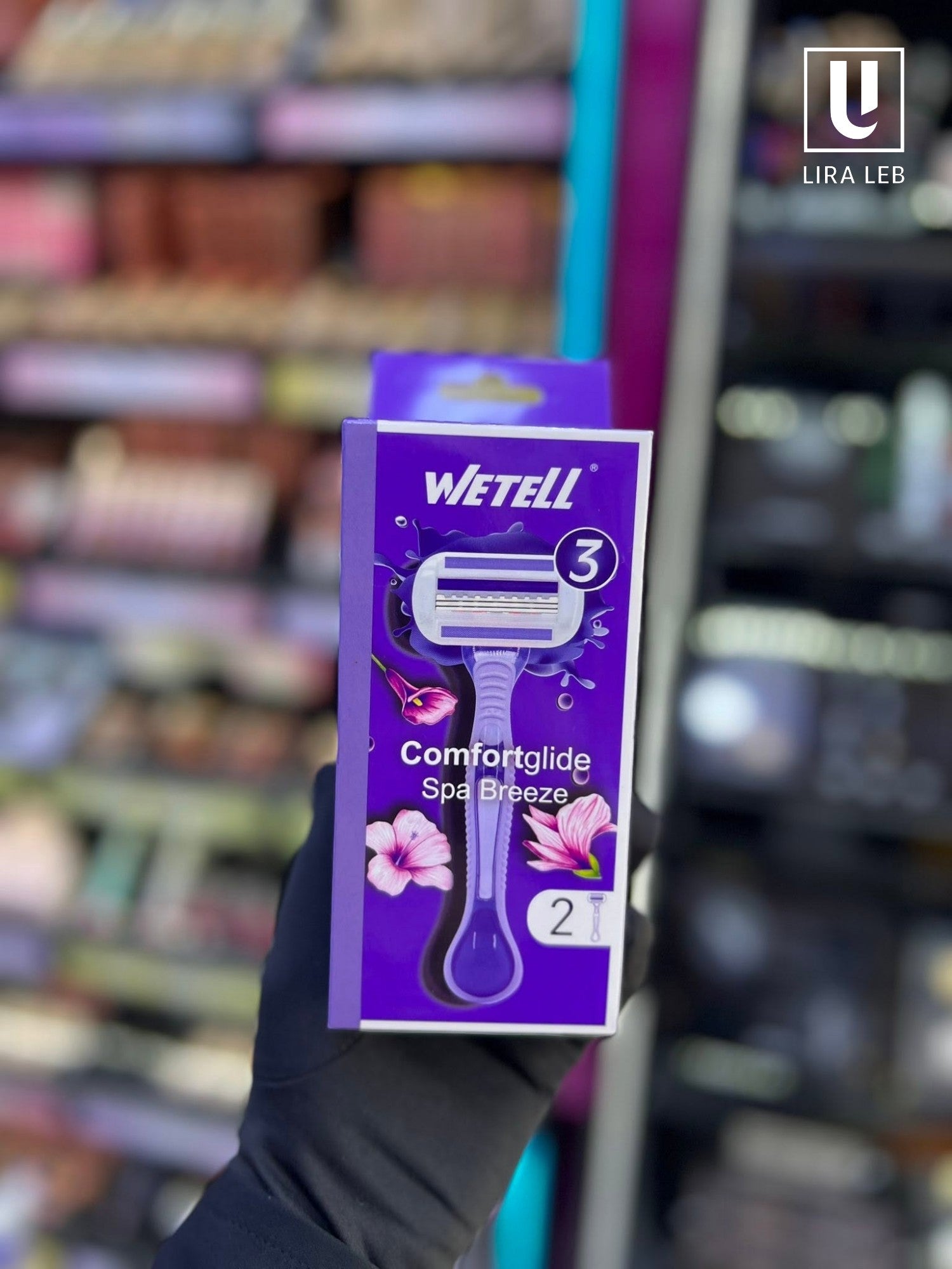 Wetell Comfort glide Spa Breeze women's razor