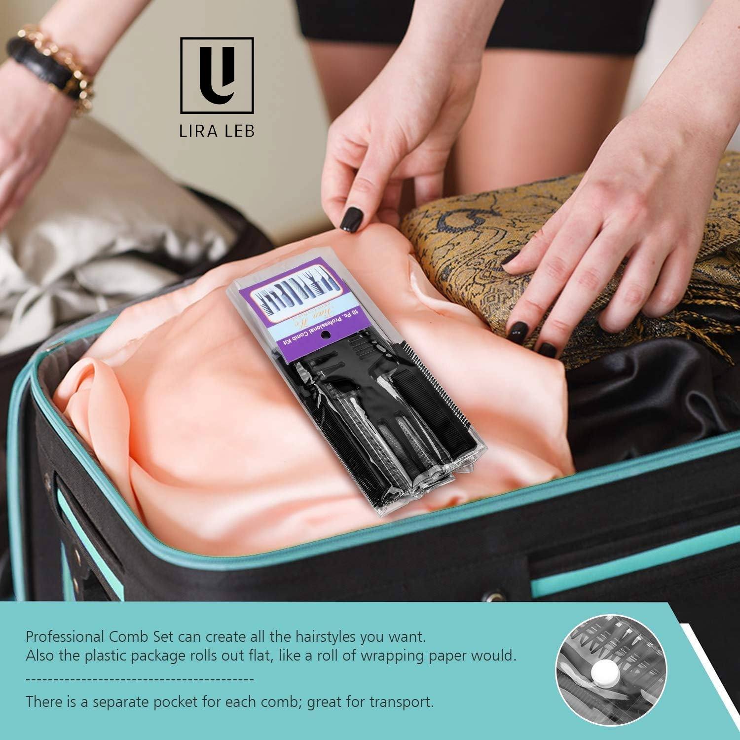 Professional Salon Hairdressing Styling Tool 10 PCS